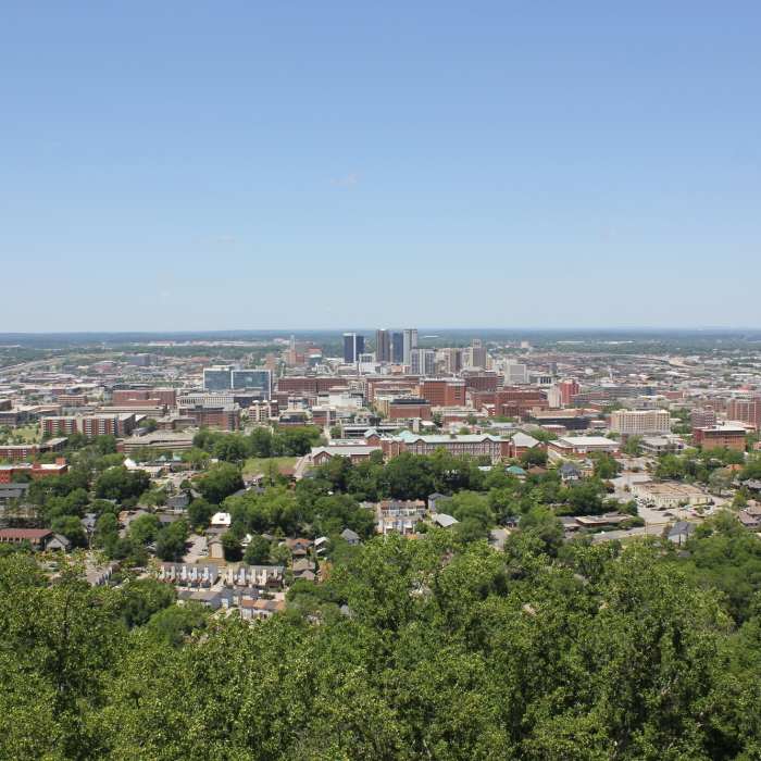 Birmingham, AL Near Vulcan Trail