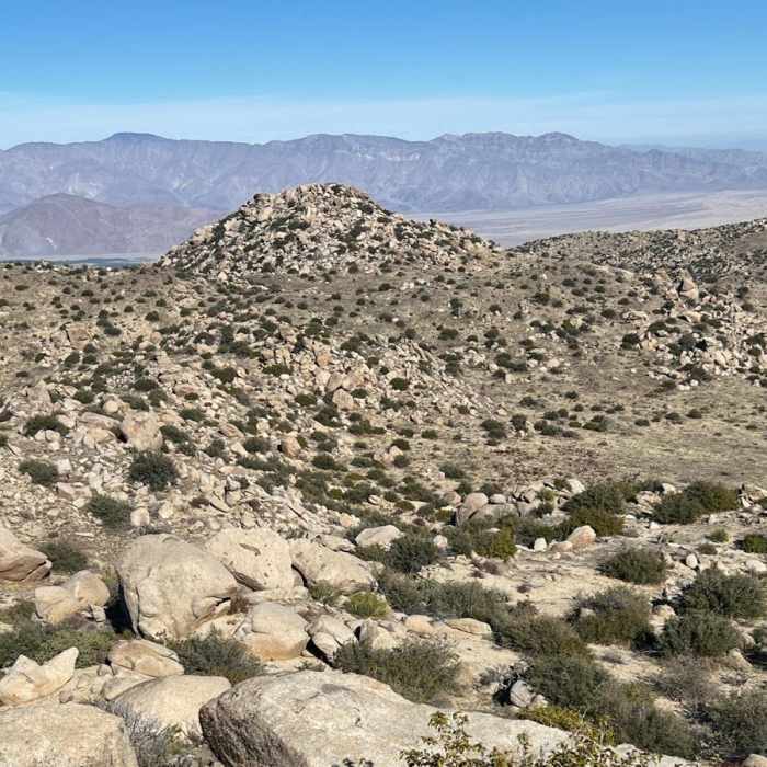 Near Wilson Peak via Culp Valley