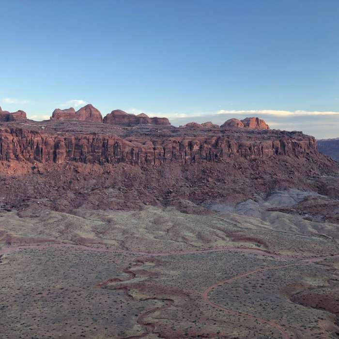 Near Rincon Buttress to Grey Mesa