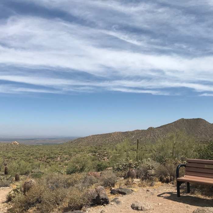 Near Maricopa Trail: Usery Mountain Visitor's Center to Bulldog