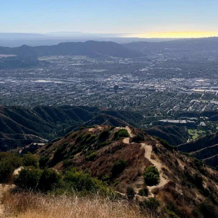 Near La Tuna Canyon Lollipop Loop
