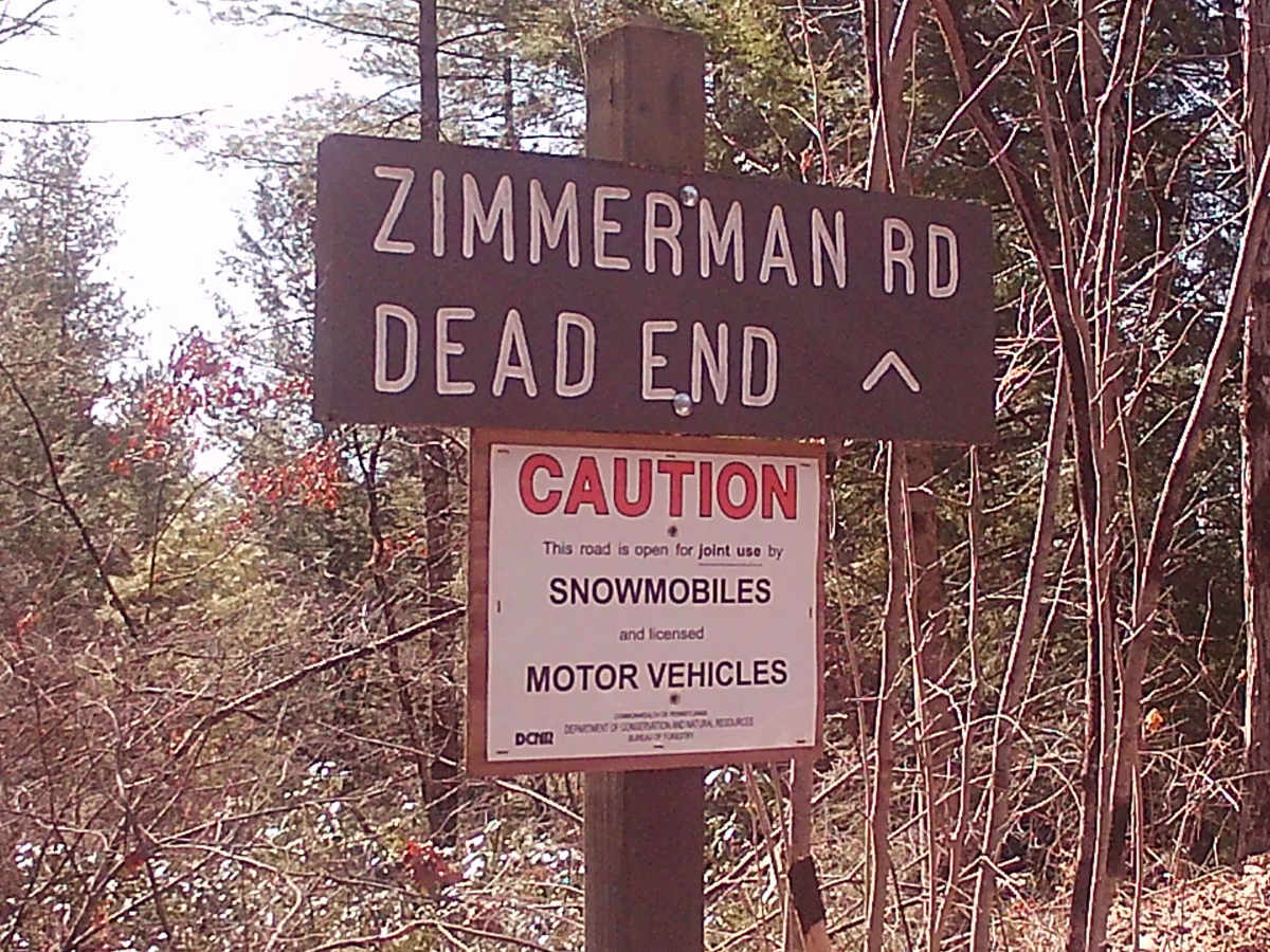Zimmerman Road trail photo