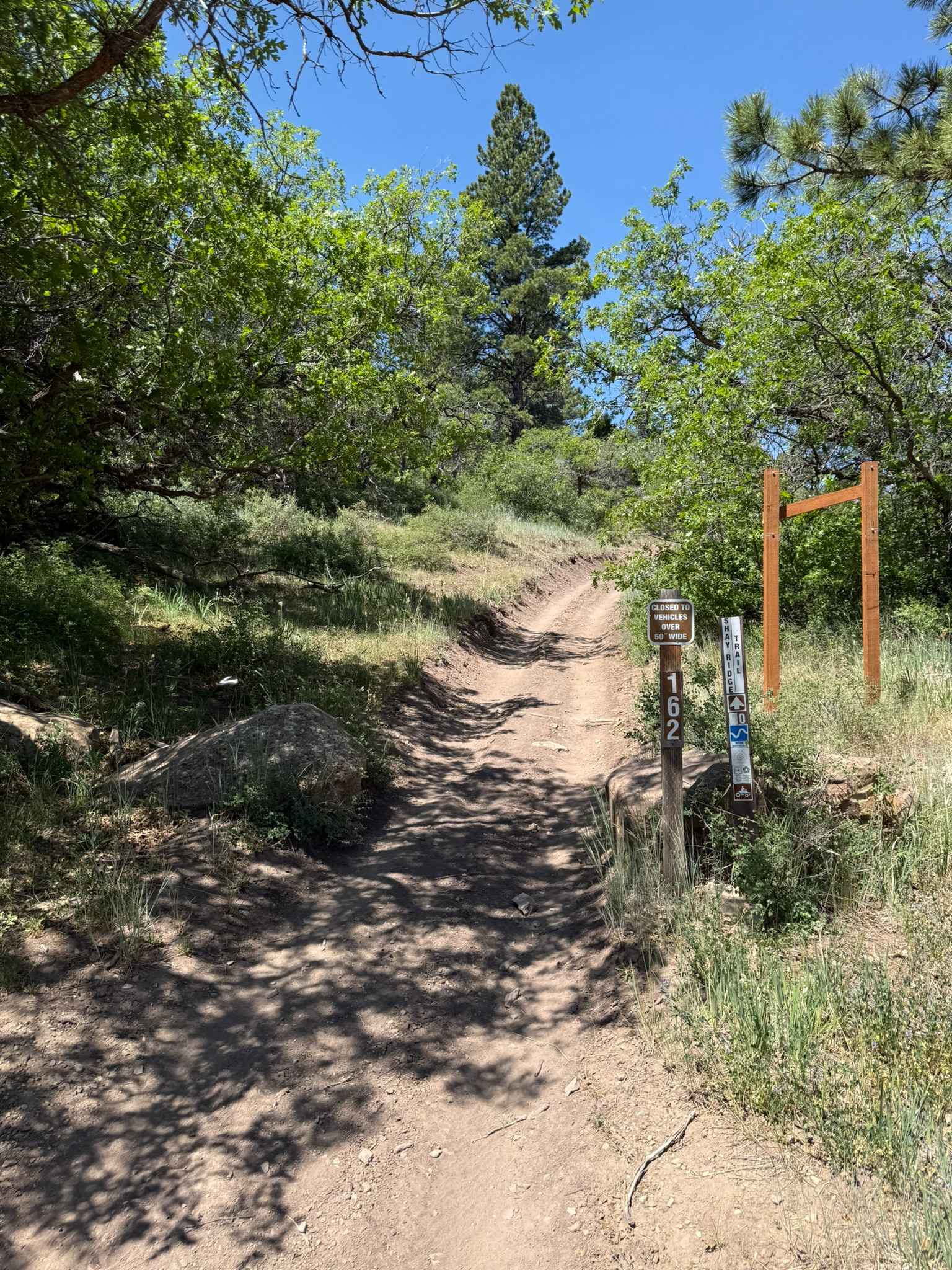 Shay Ridge OHV Trail N0. 162