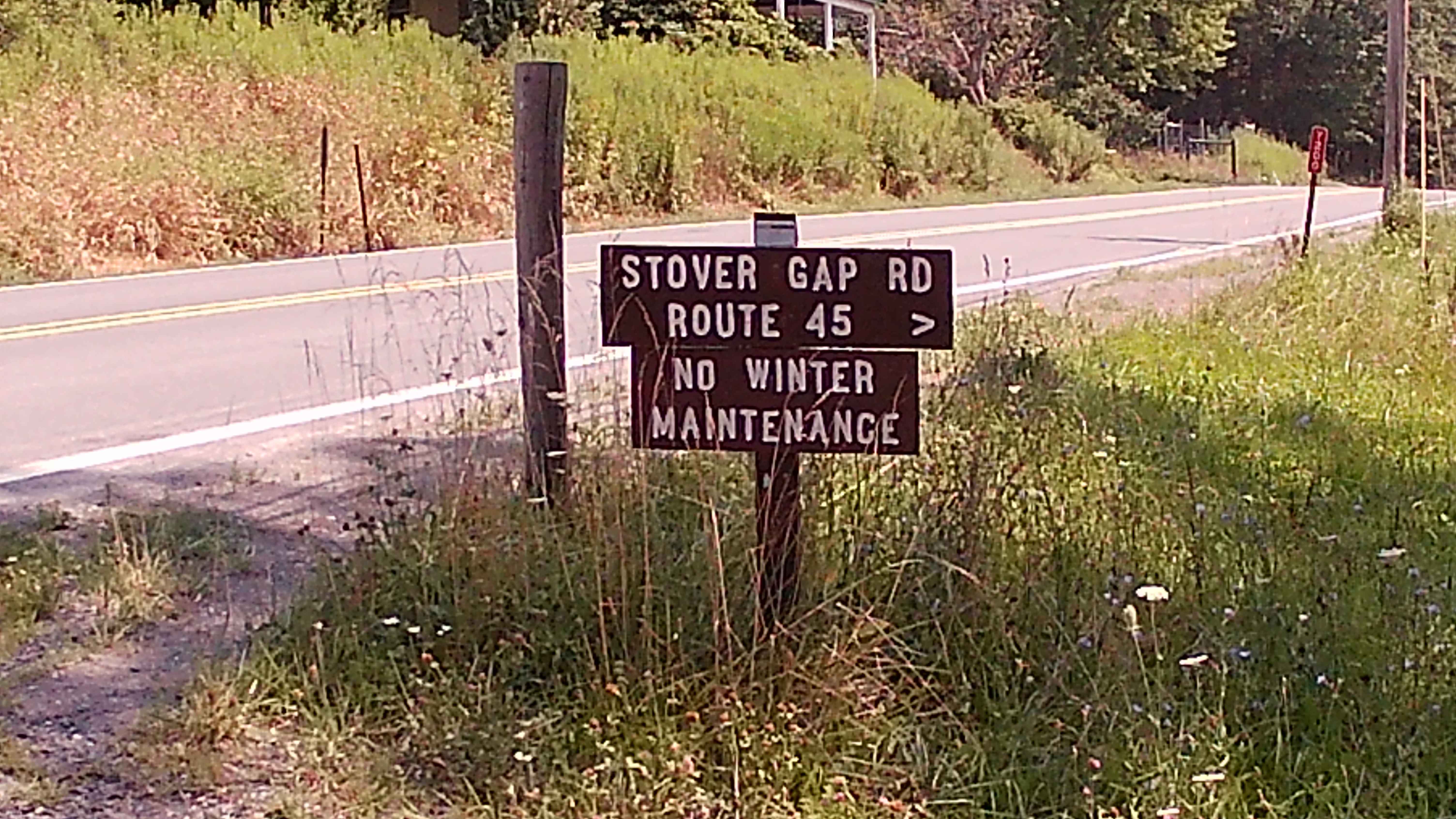 Stover Gap Road