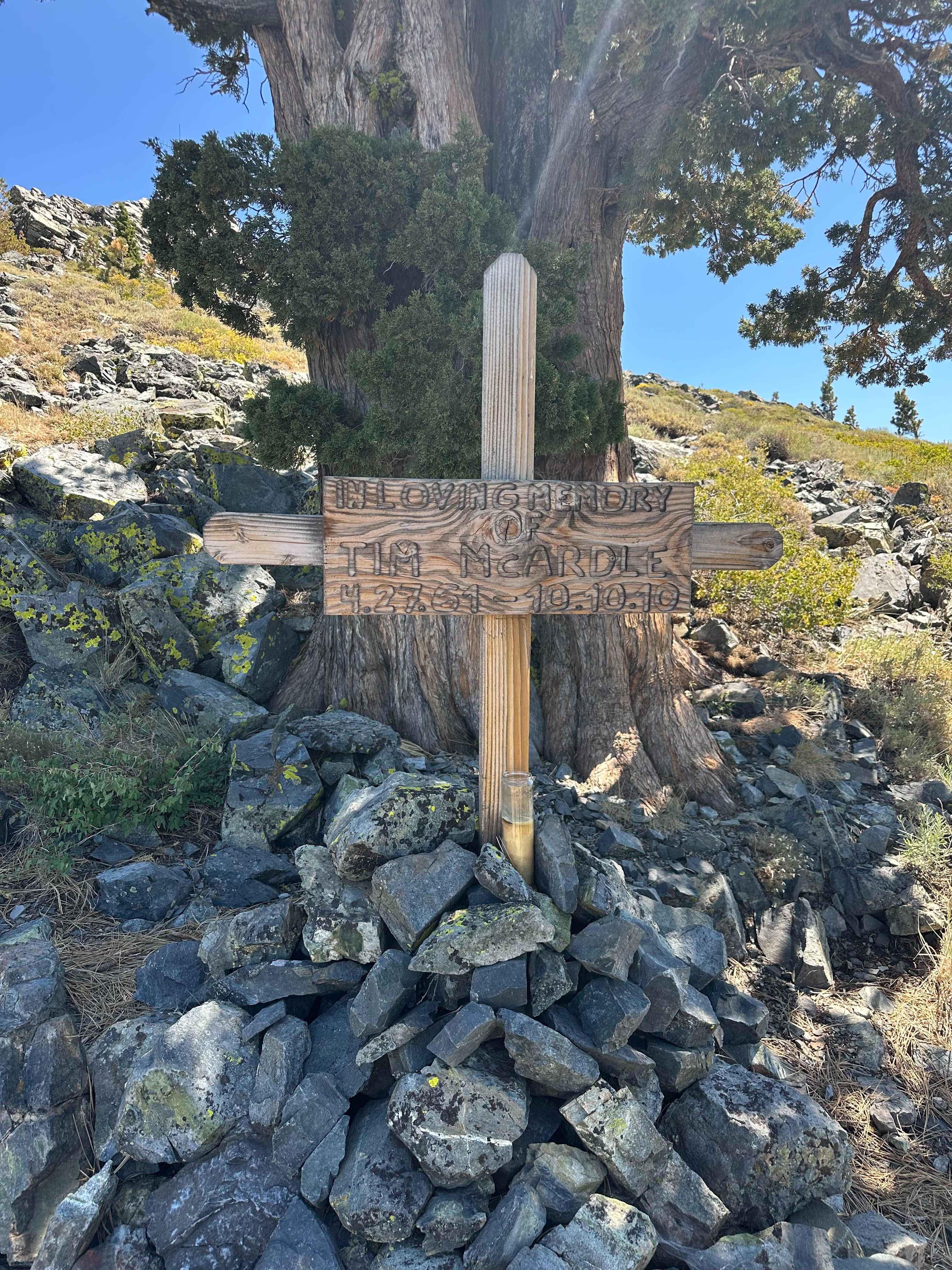Genoa Peak Summit