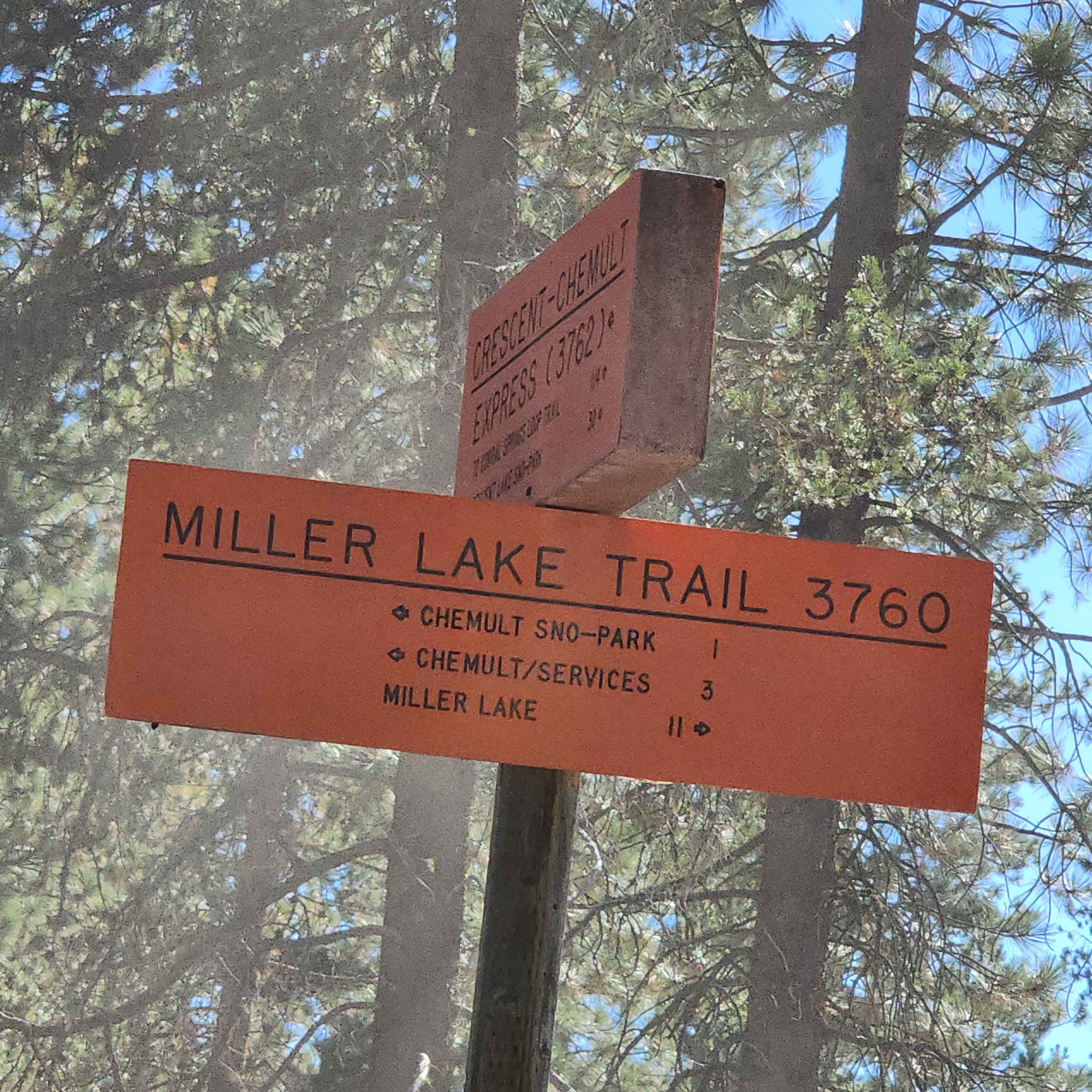Miller Lake and Digit Campground - FS 9772