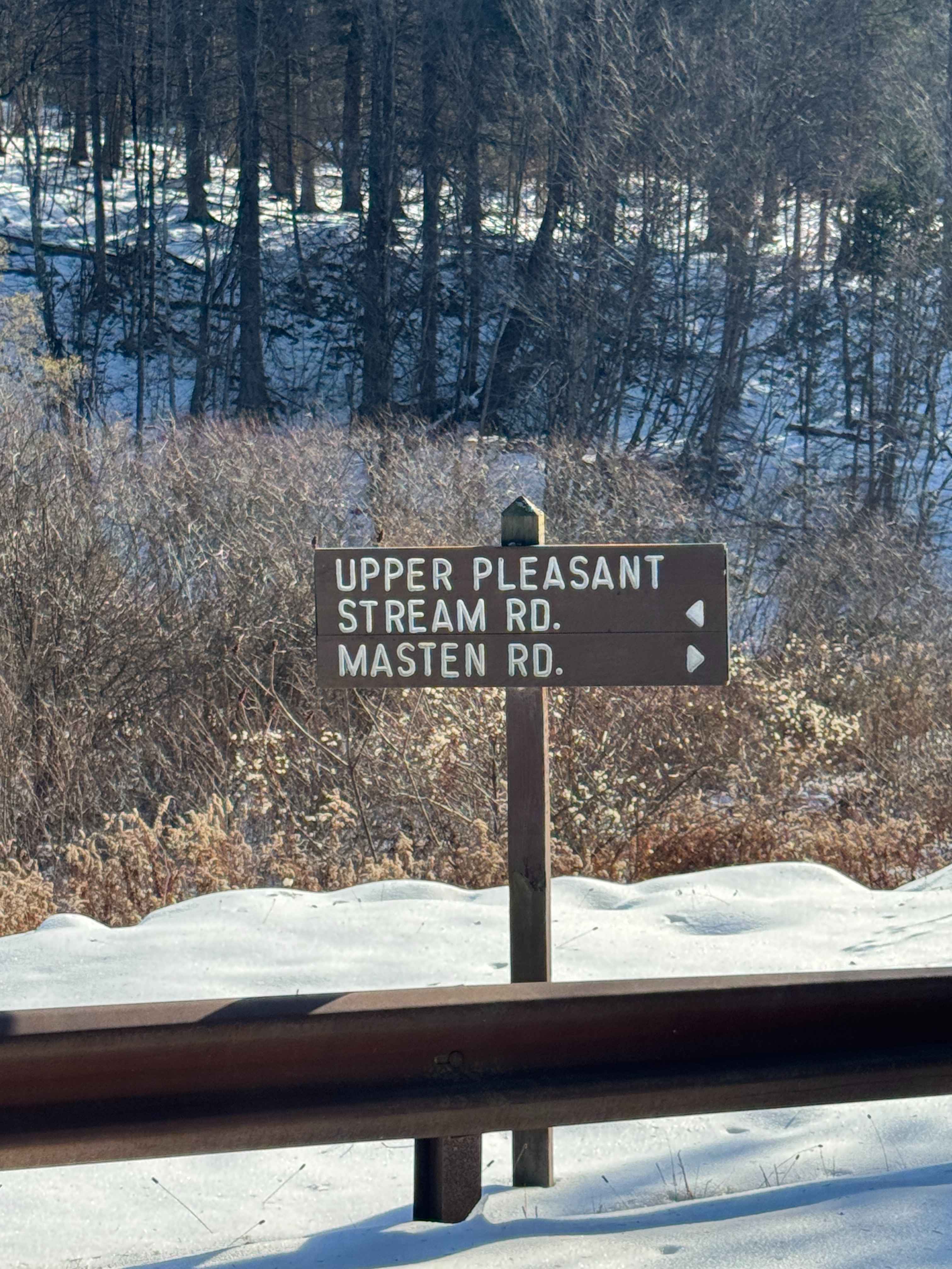 Upper Pleasant Stream Road