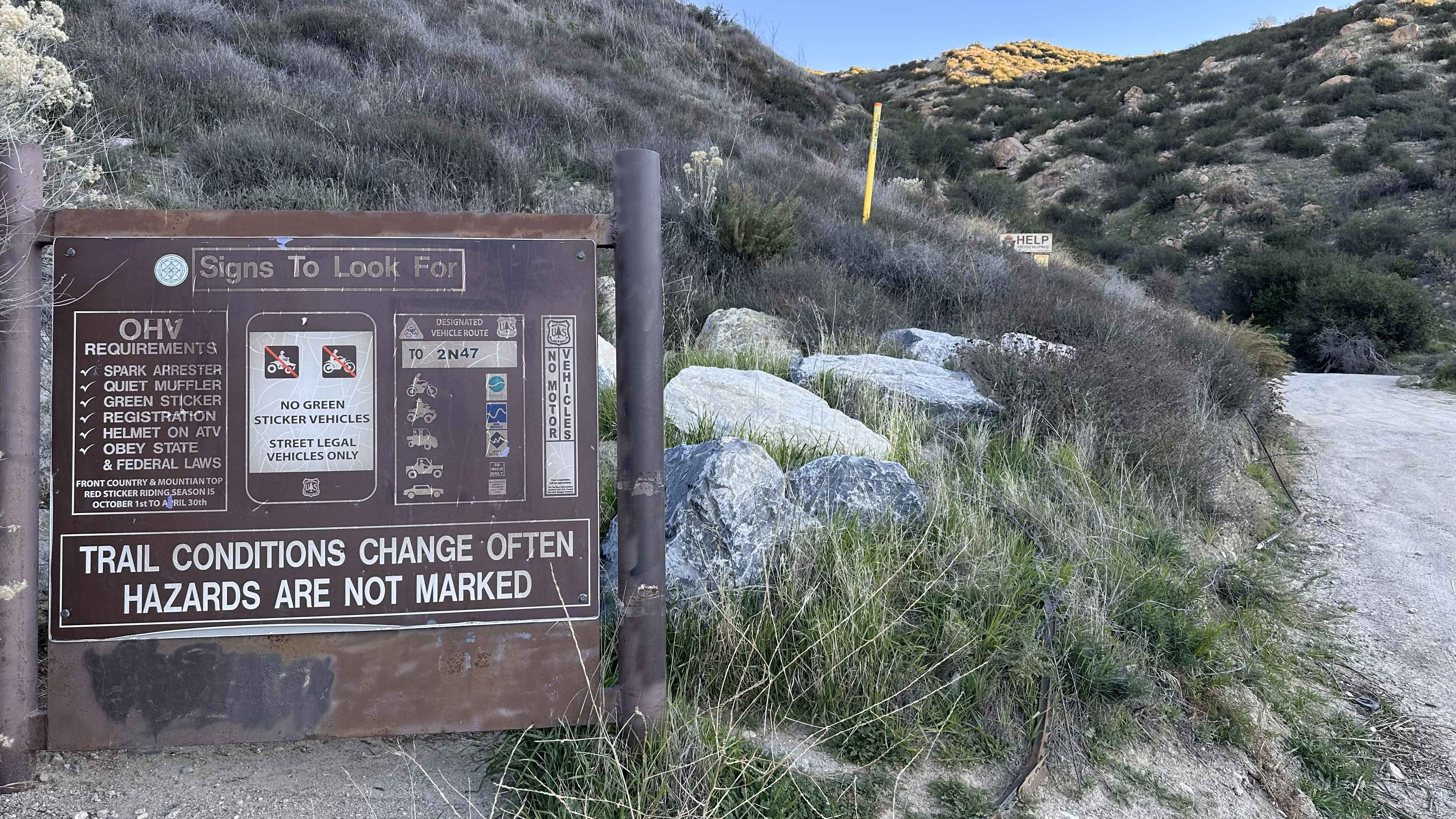 Cleghorn Ridge Entry