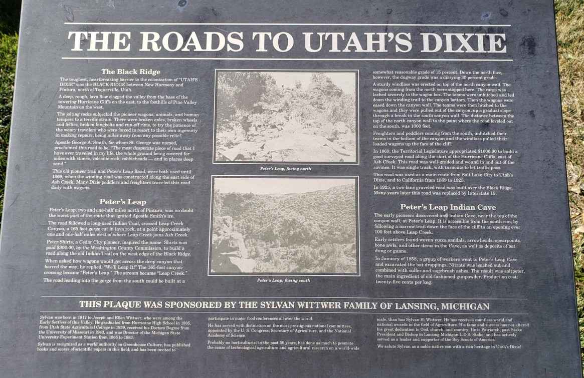 Peter's Leep-Mormon Trail