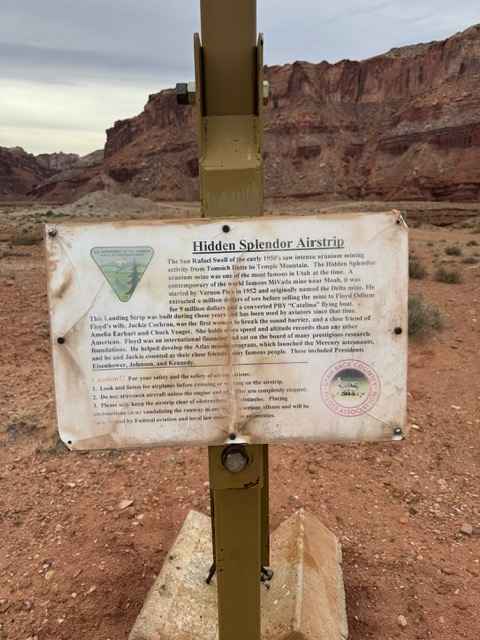 Hidden Splendor Airstrip