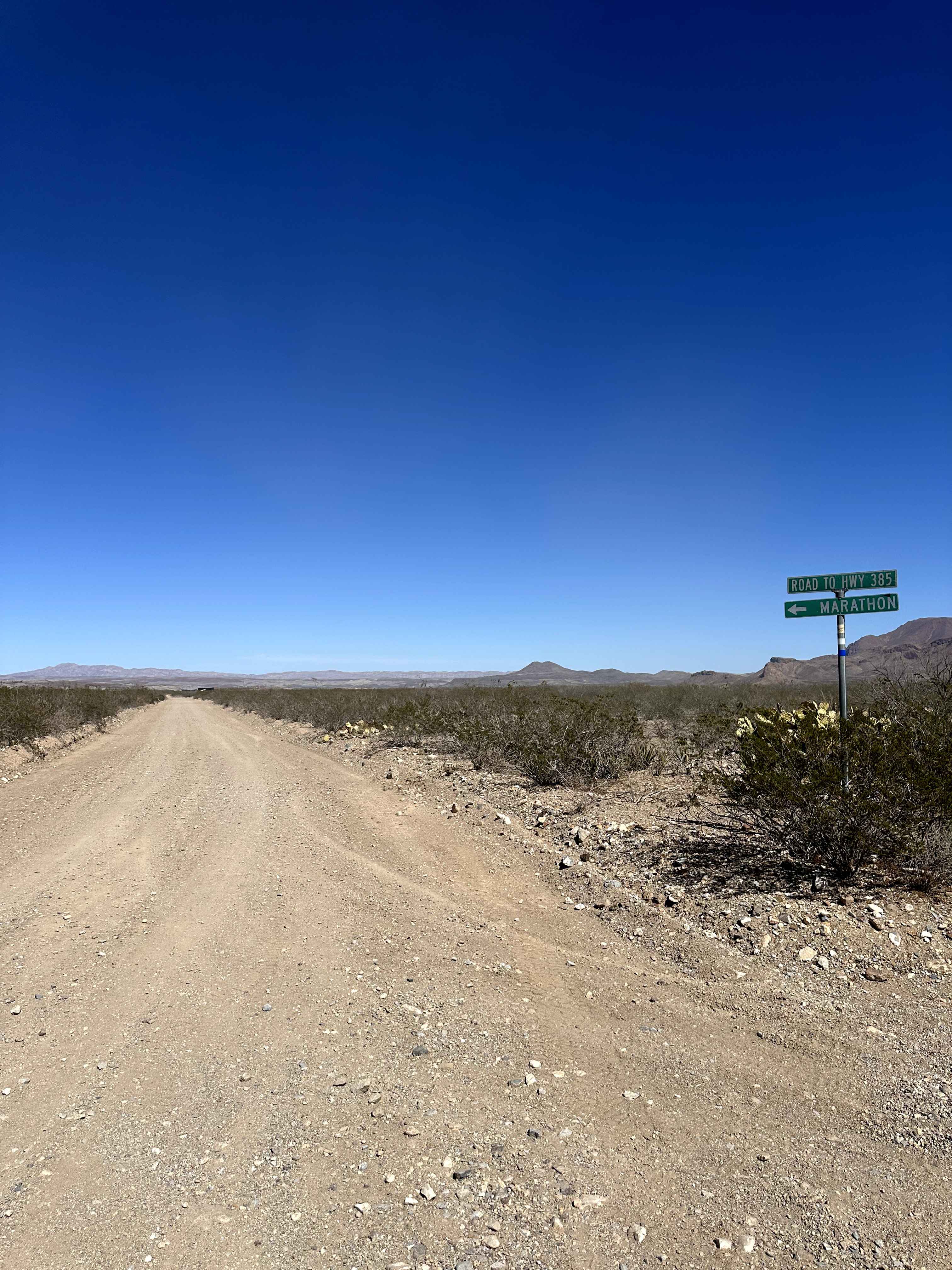 Marathon Road (Terlingua Ranch)