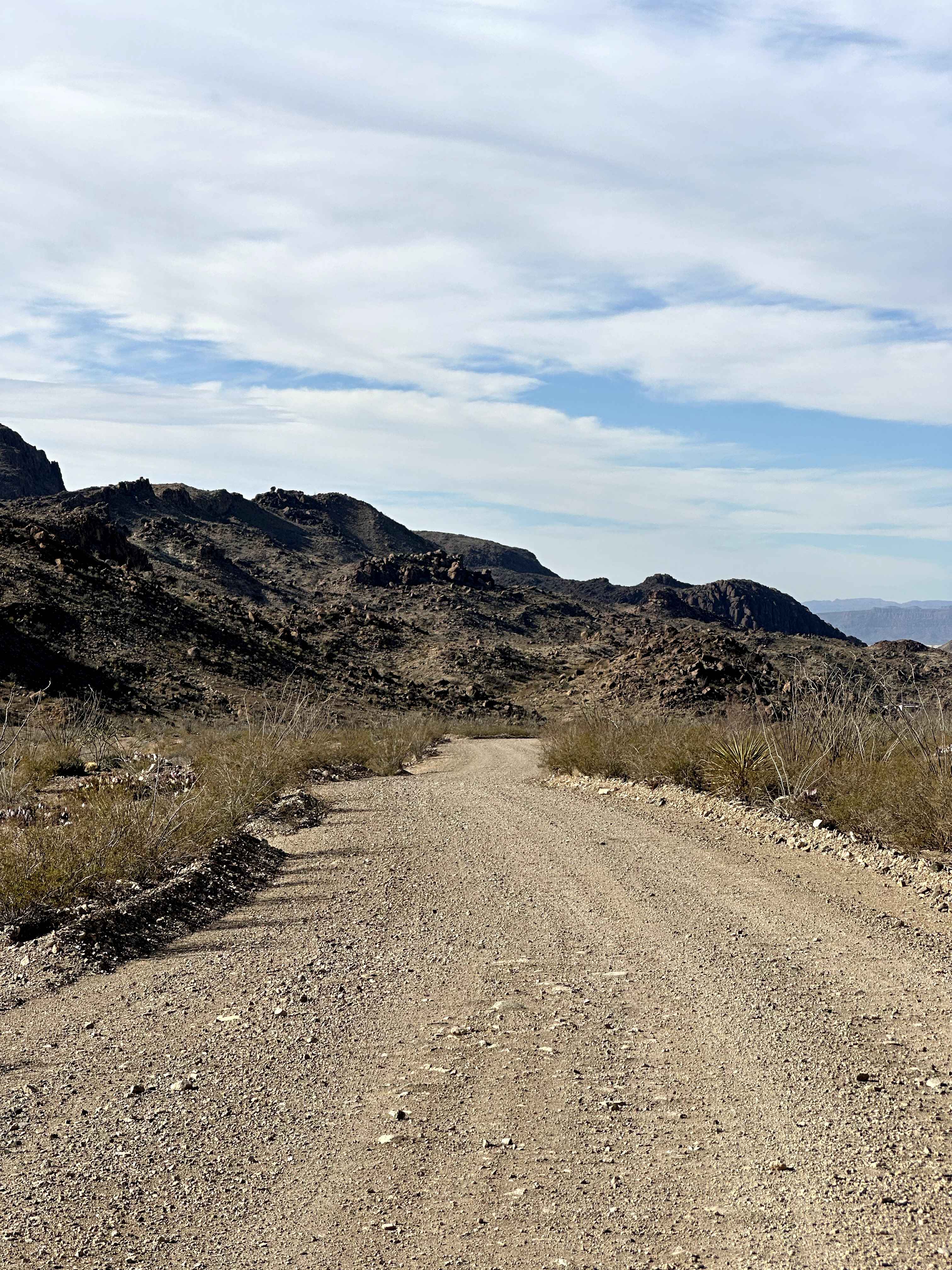 Terlingua Ranch Gate 4 Road