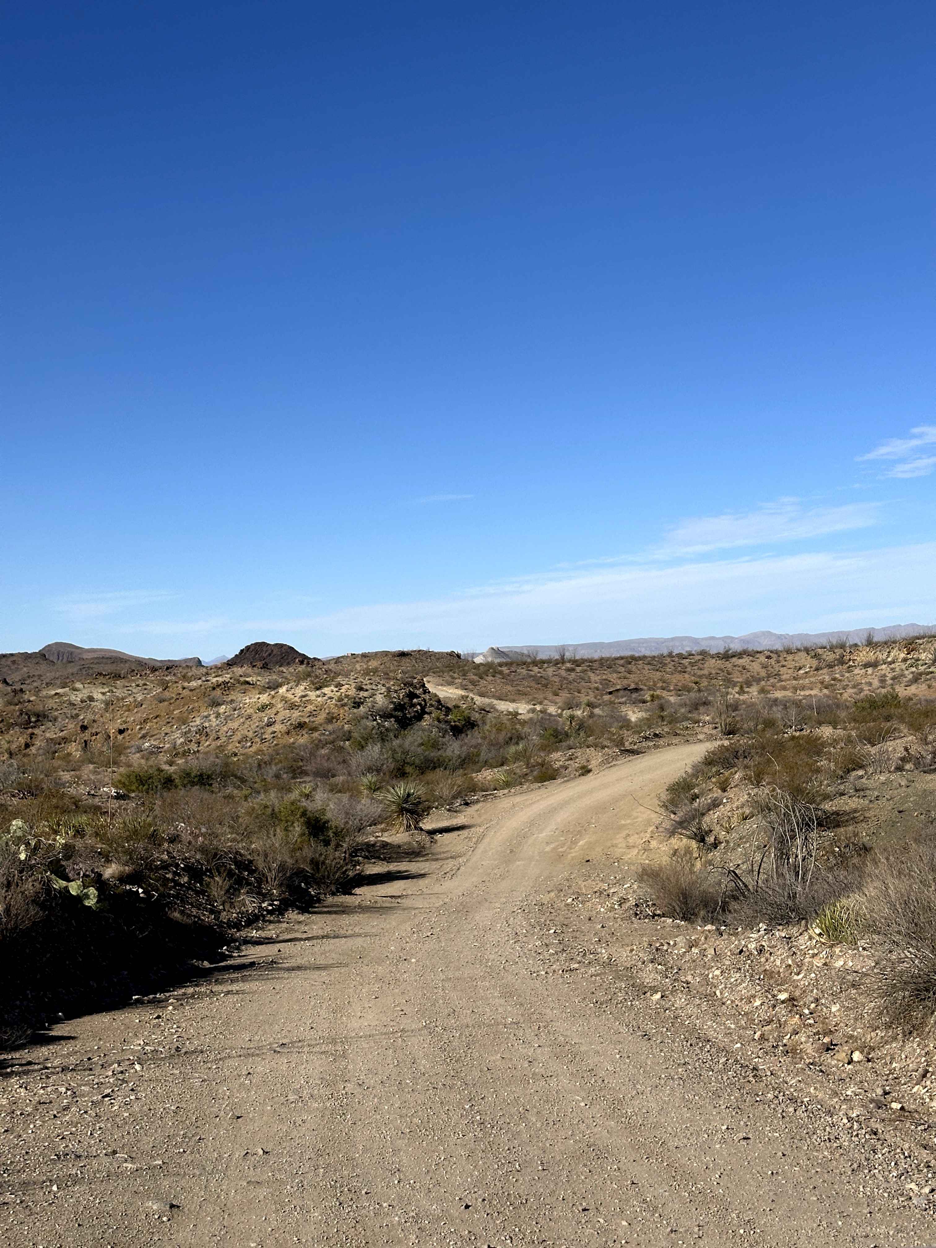 Terlingua Ranch Gate 4 Road