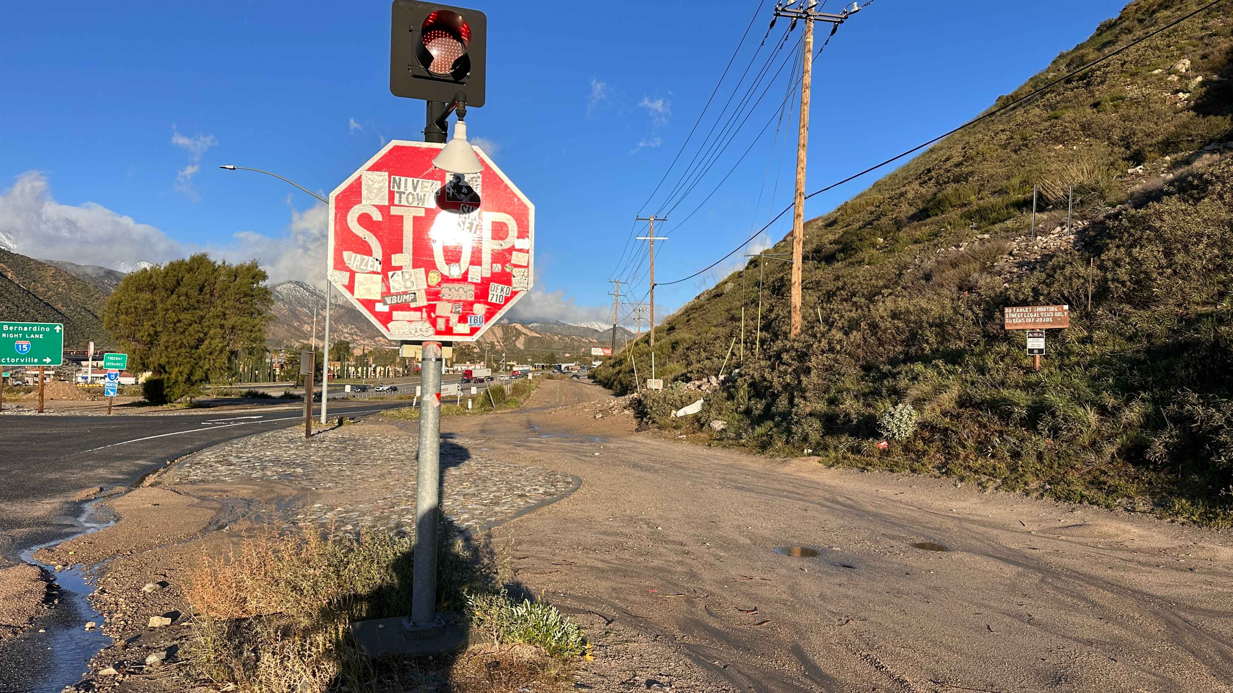 Baldy Mesa Staging Corridor