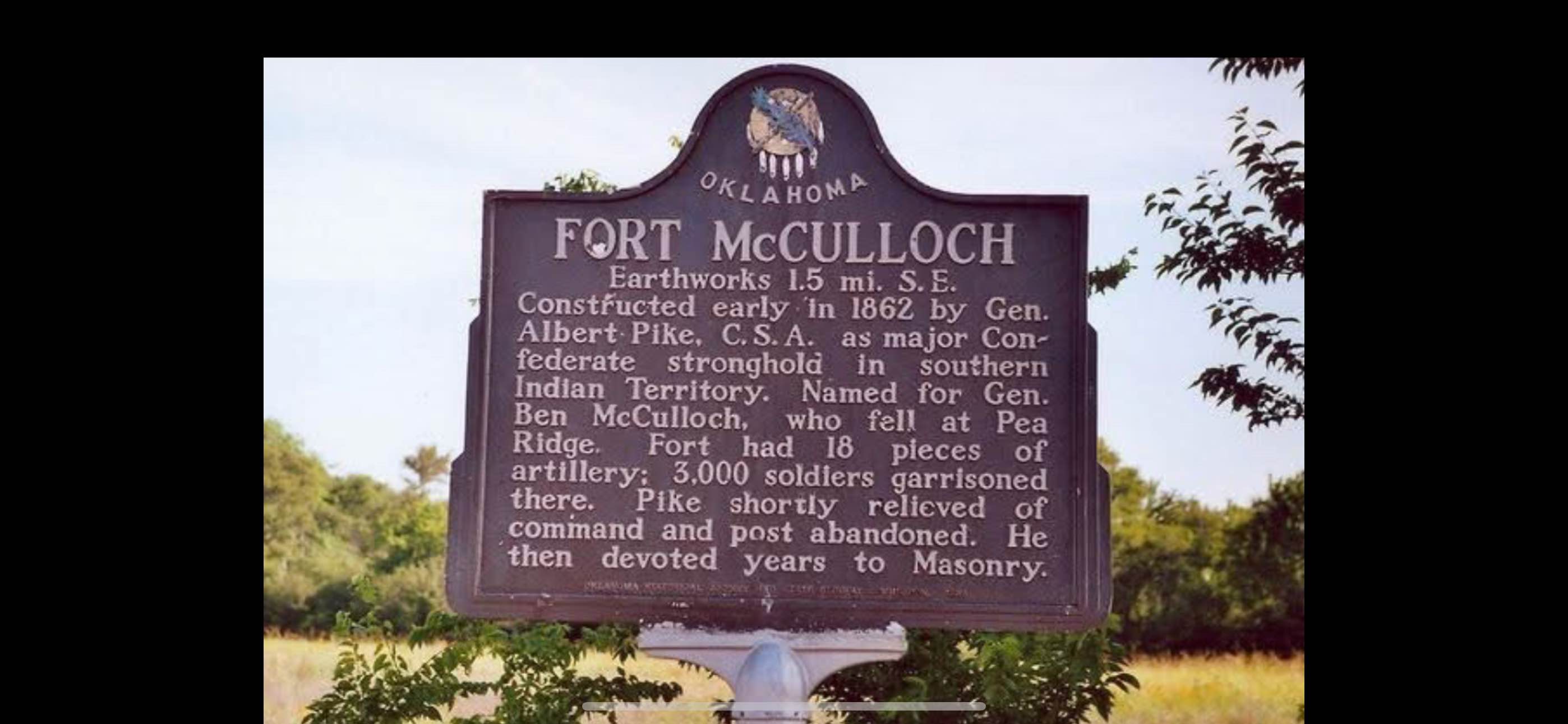 Fort McCulloch Road Trail