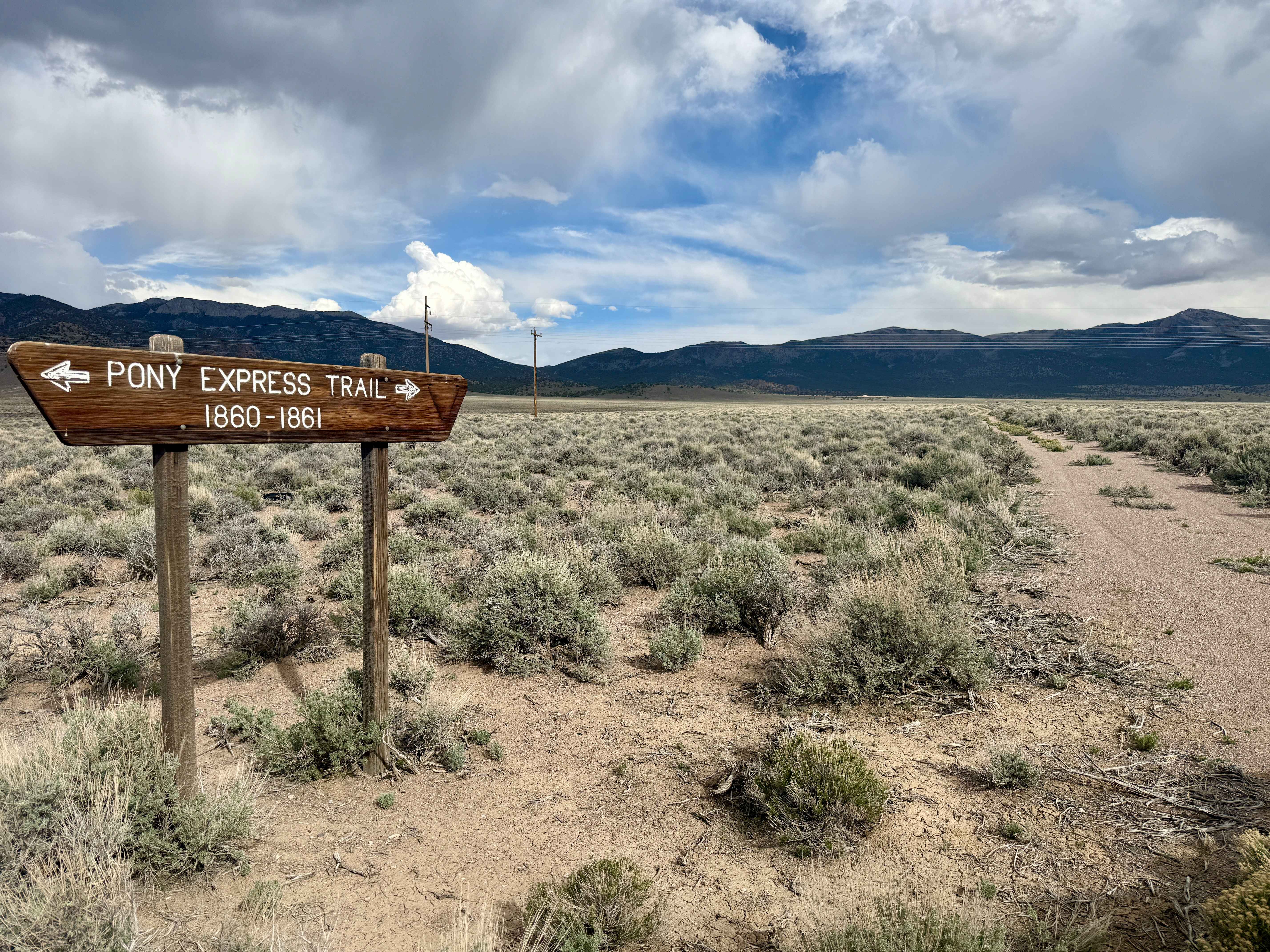 Pony Express Trail 1860 California Telegraph Route