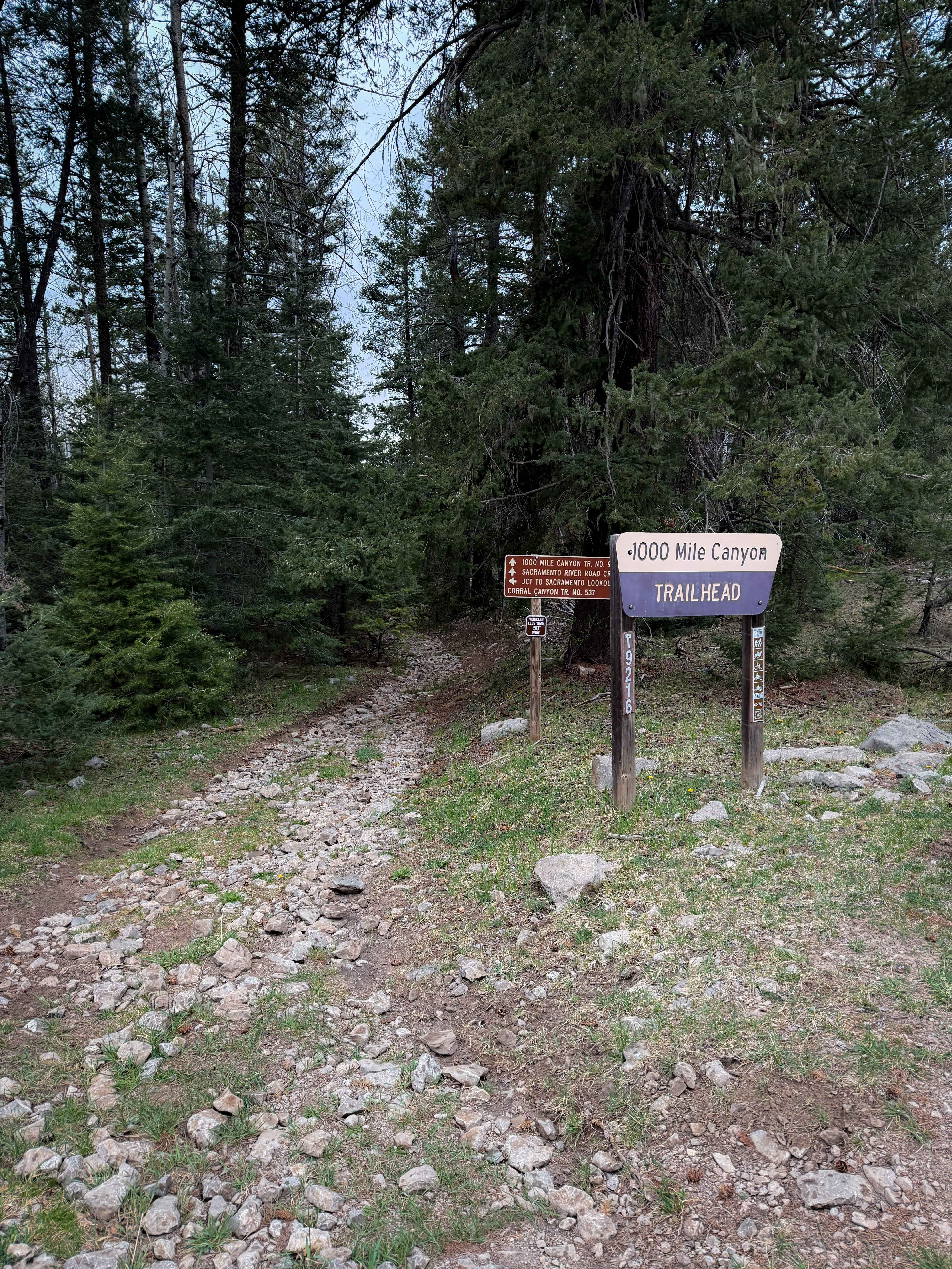 1000 Mile Canyon - FS 9216