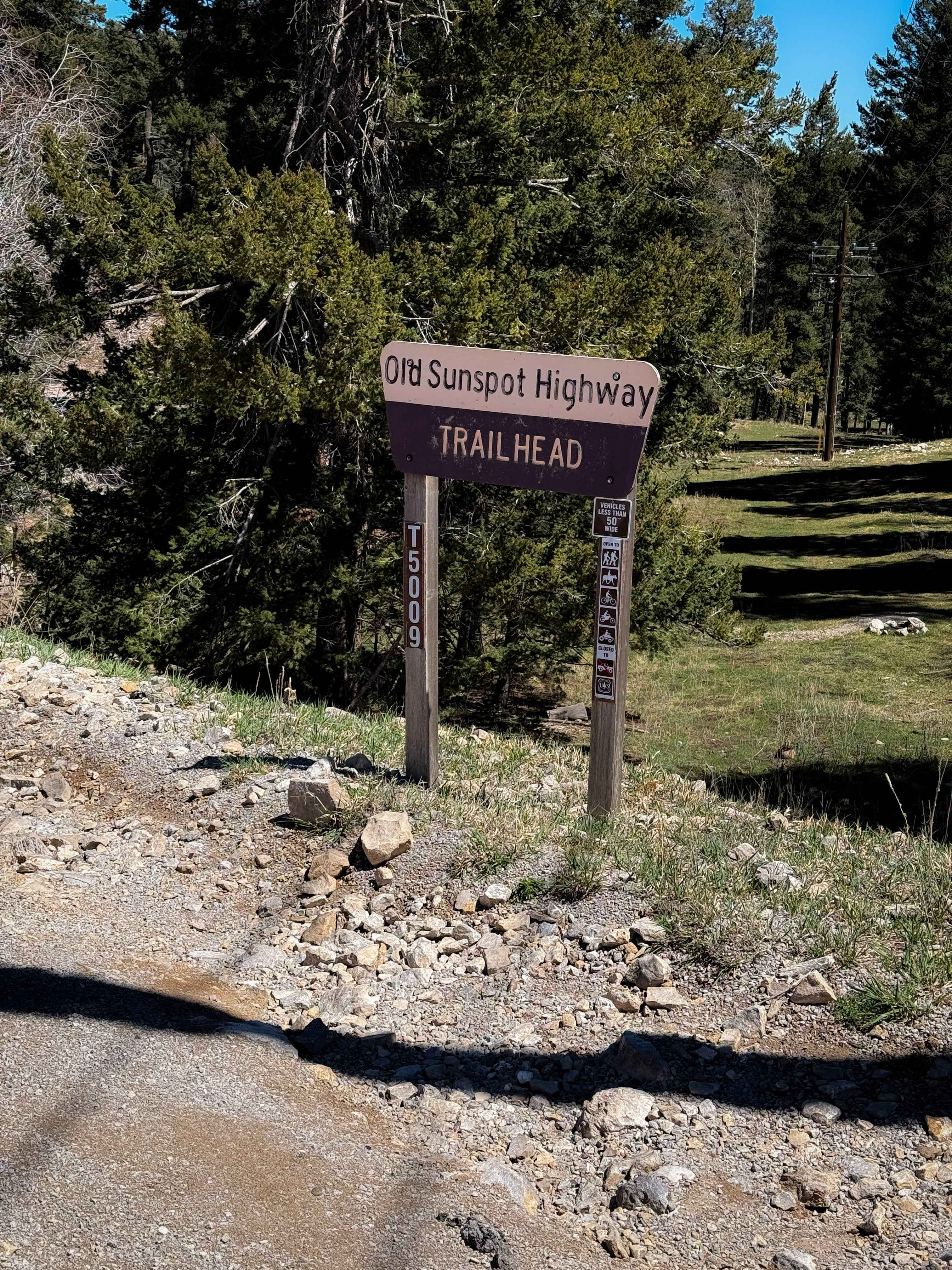 Old Sunspot Highway - FS 5009