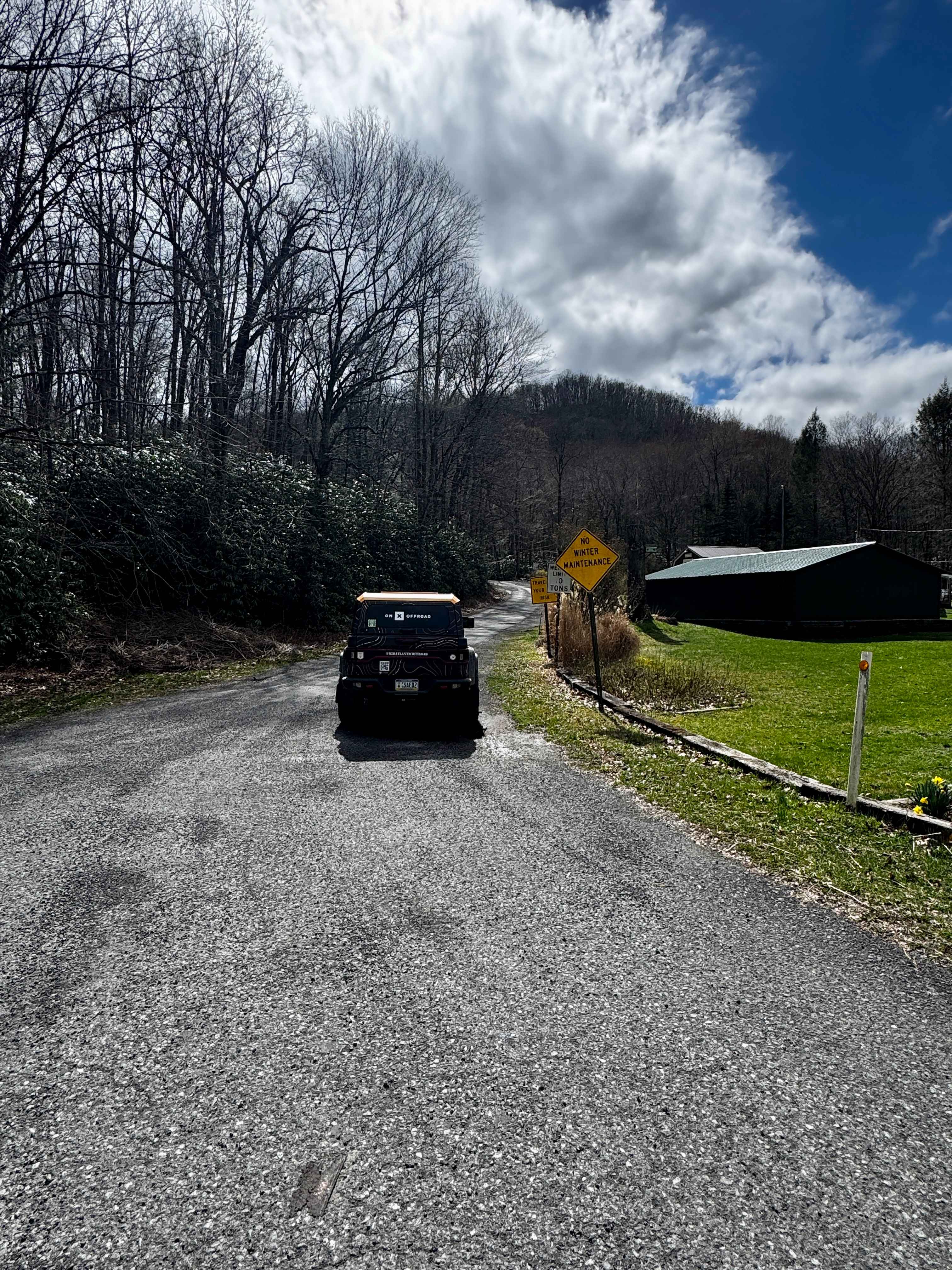 Orviston Mountain Road