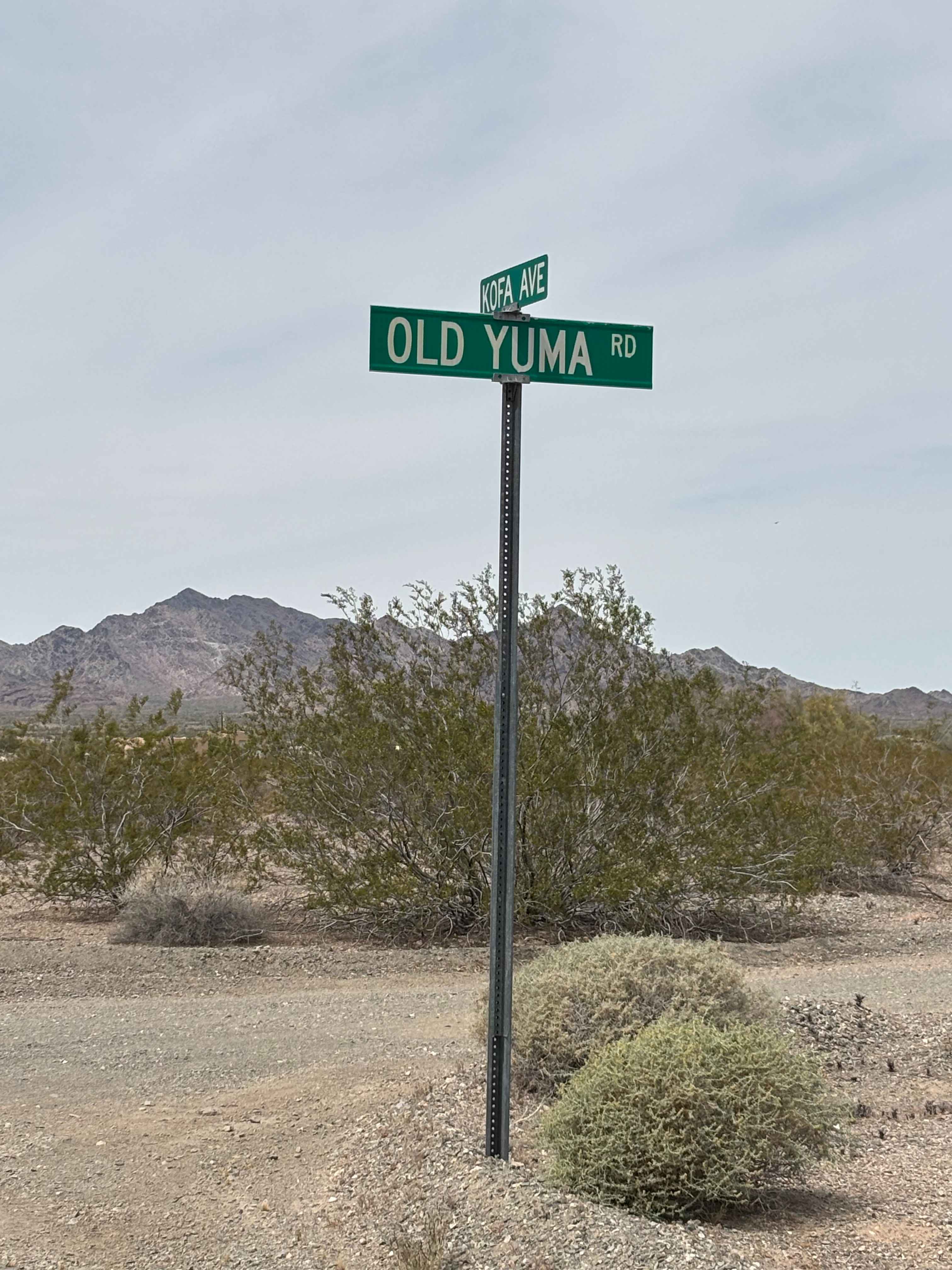 Old Yuma Road South