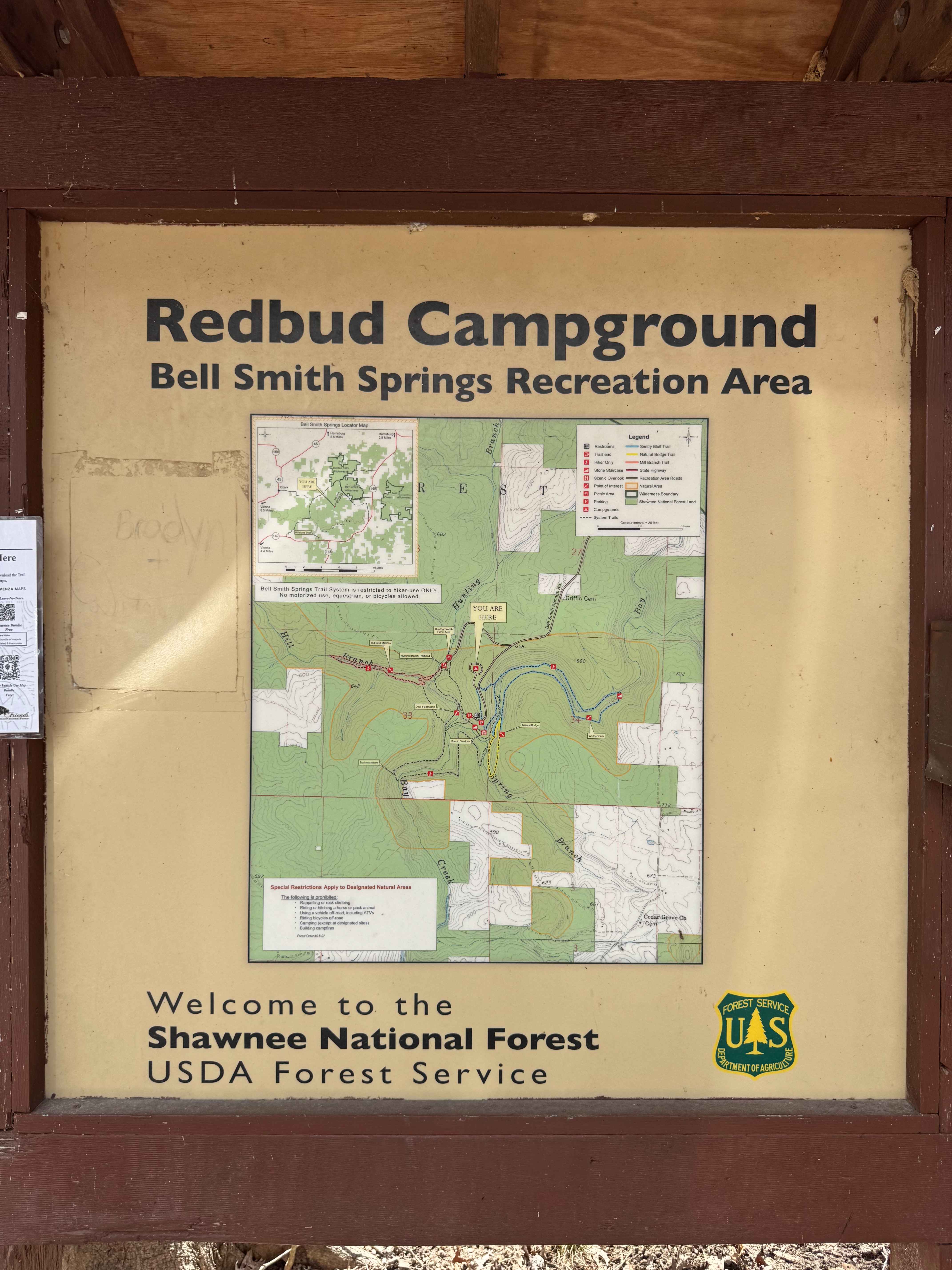 Bell Smith Spring Hiking Area