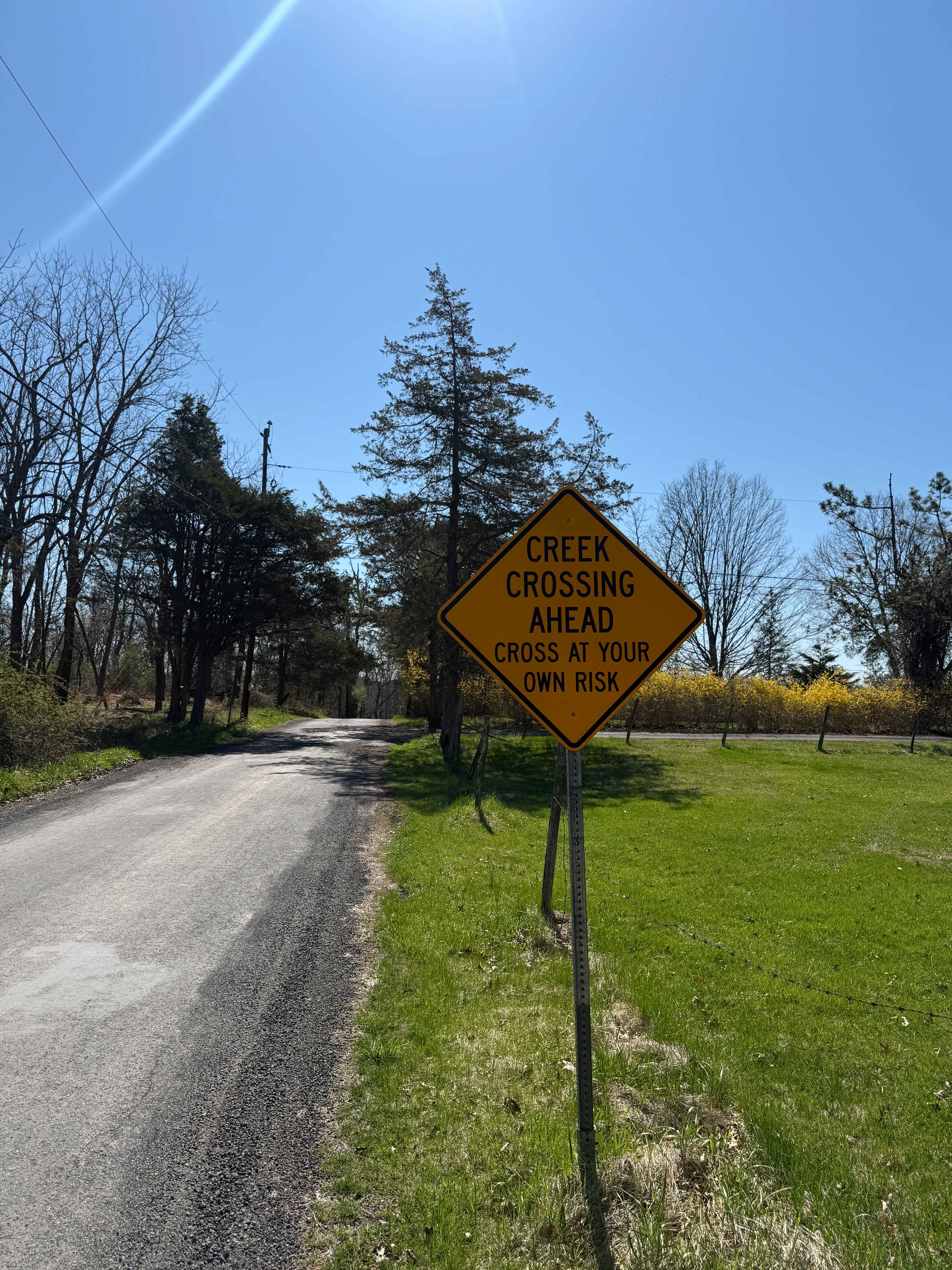 Municipal Road Creek Crossing