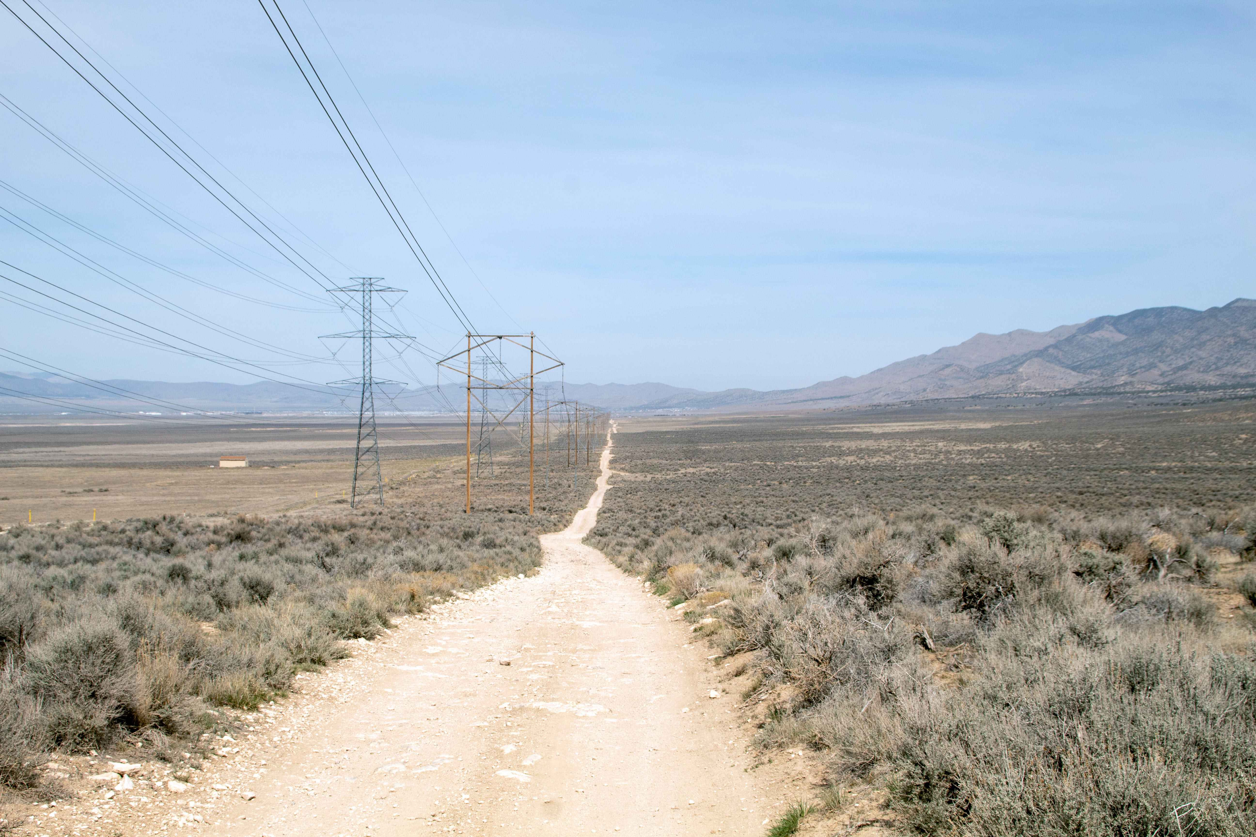 Lake Mountain Powerline Road