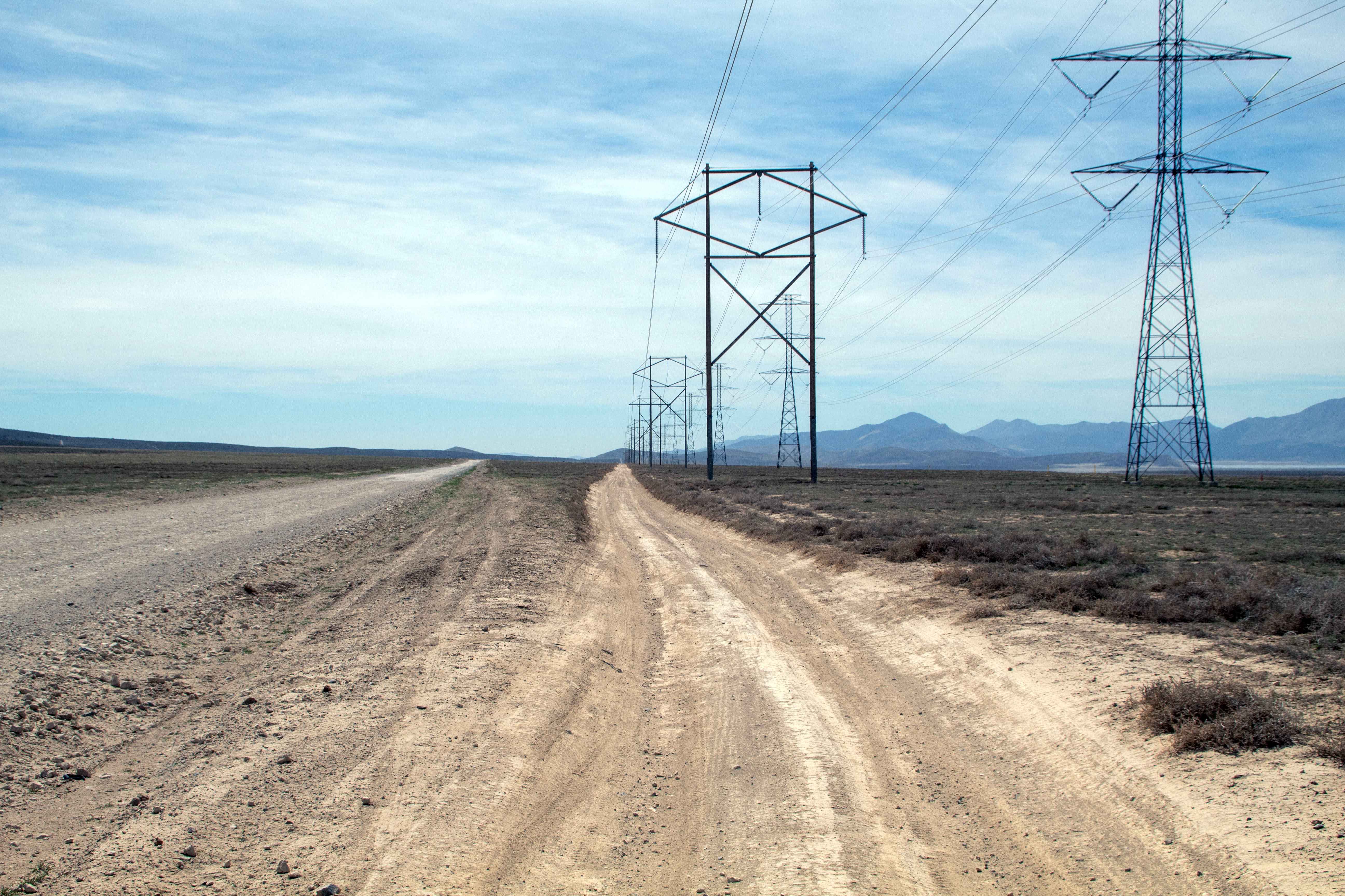 Lake Mountain Powerline Road