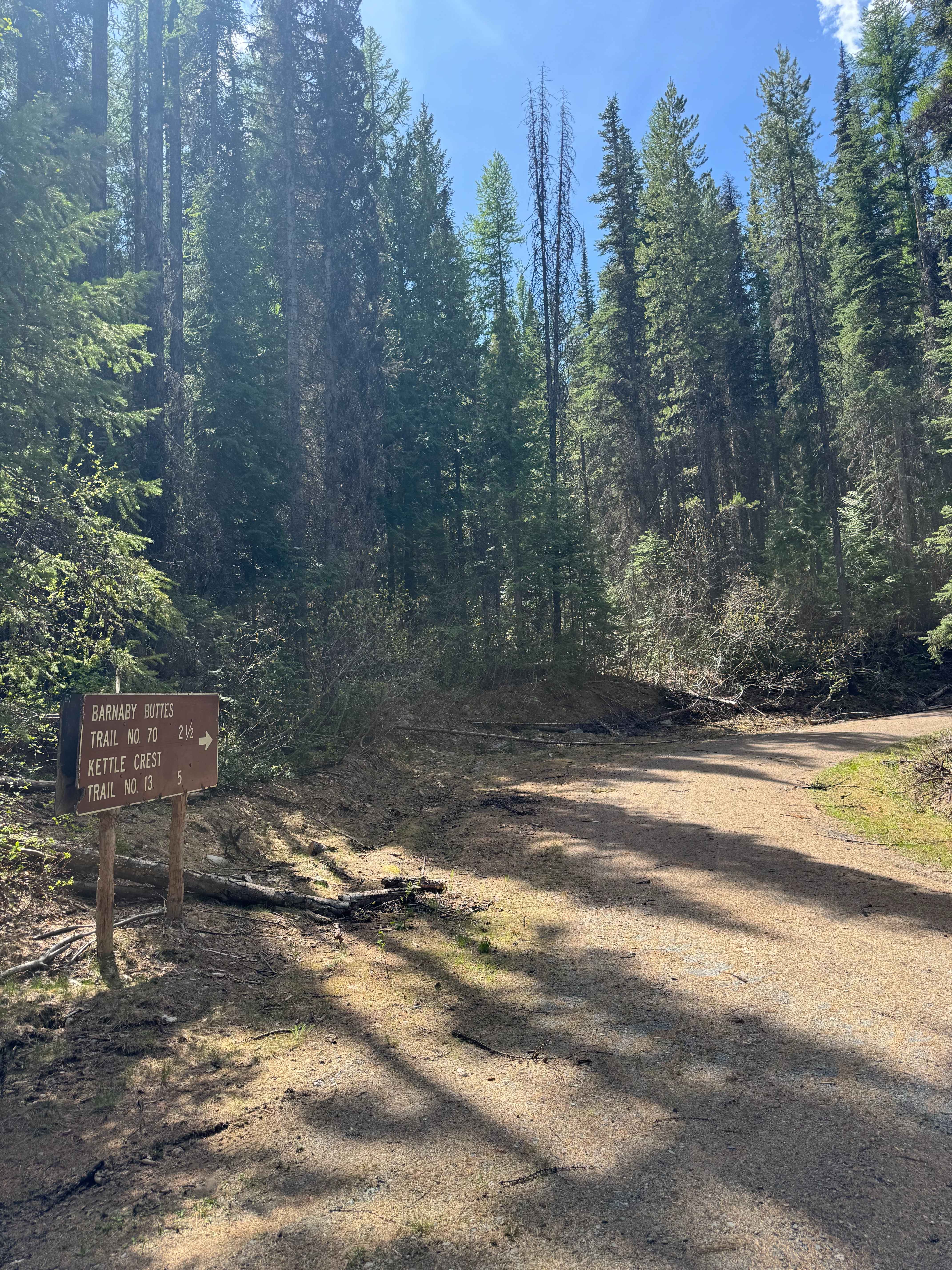Barnaby Buttes  Trail