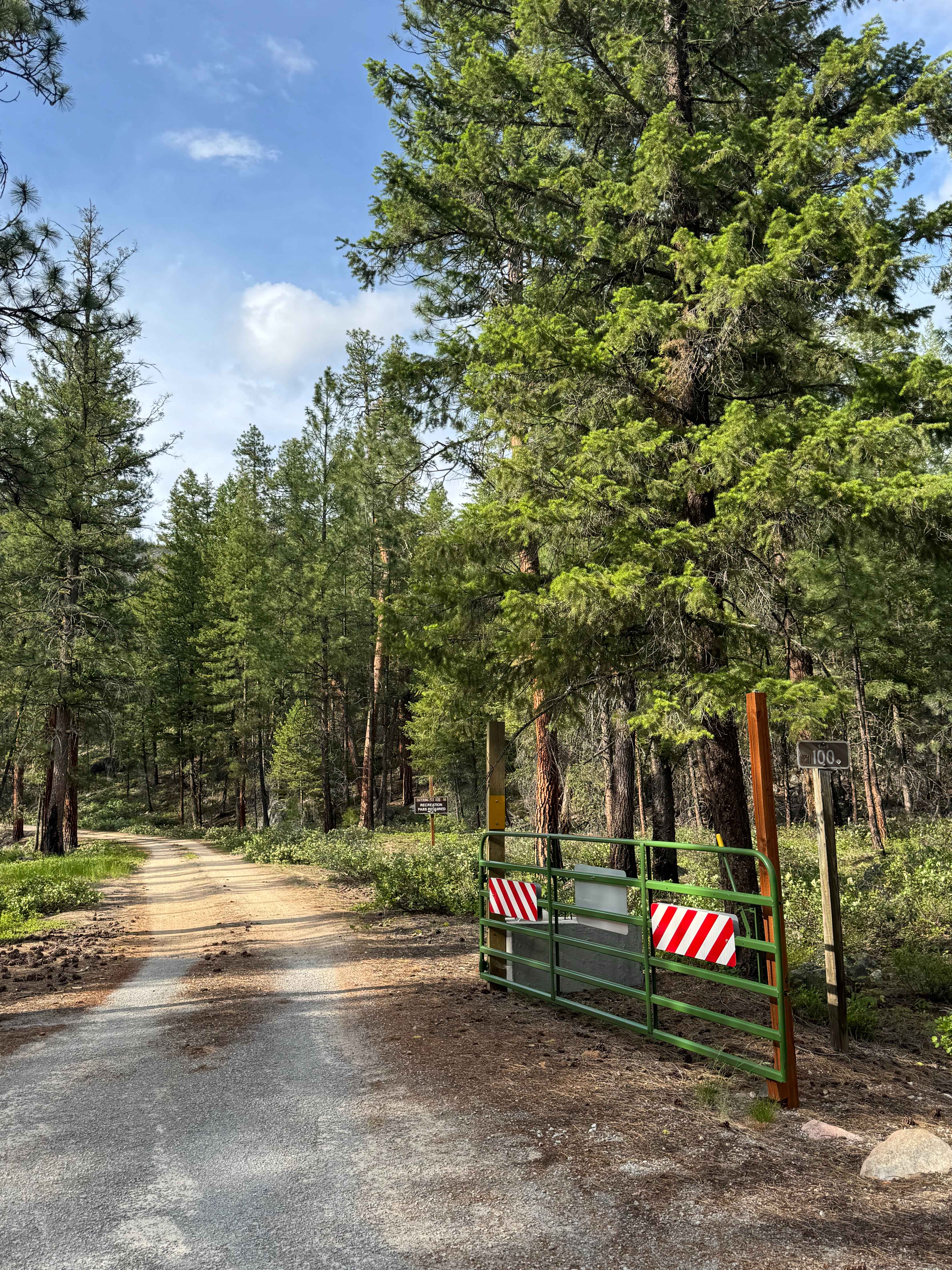 Lake Creek Road - FS 5160-100