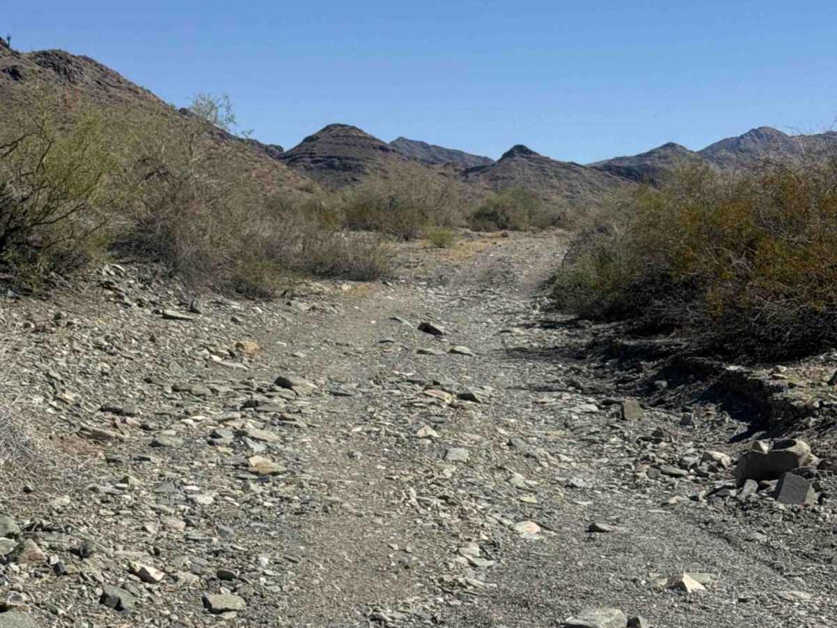 Calcite Wash  trail photo