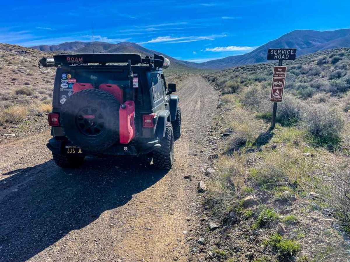 Wood Canyon Road trail photo
