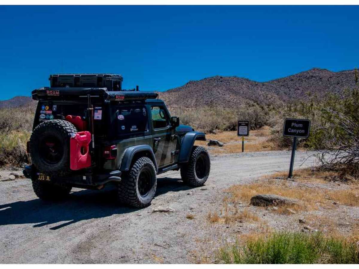 Plum Canyon Road trail photo
