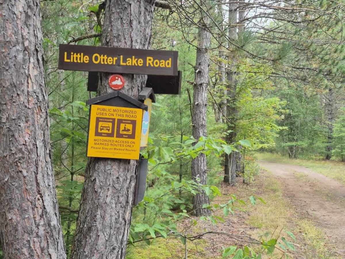 Little Otter Creek Road trail photo