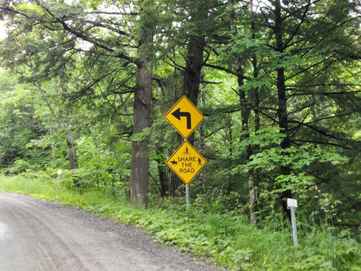 Fay Brook Road trail photo