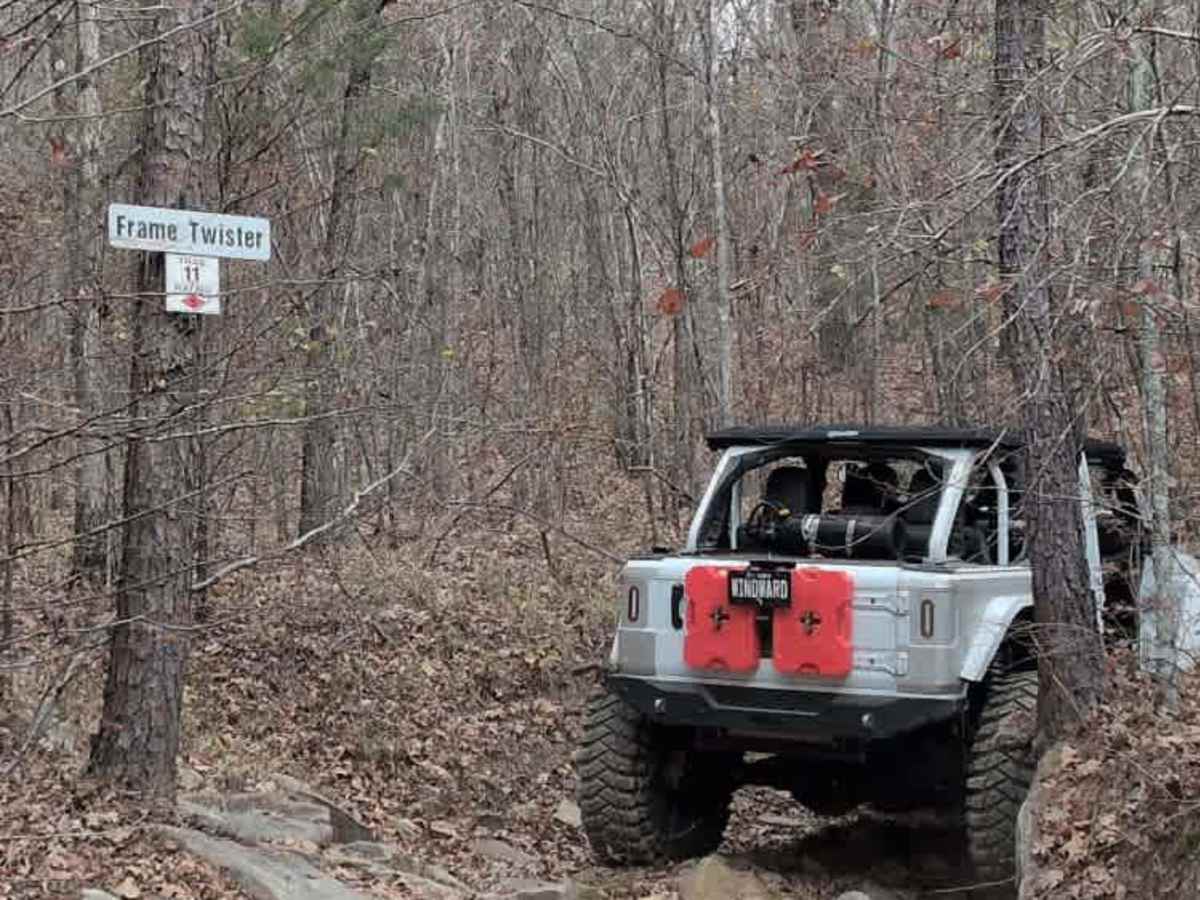 #11 Frame Twister trail photo