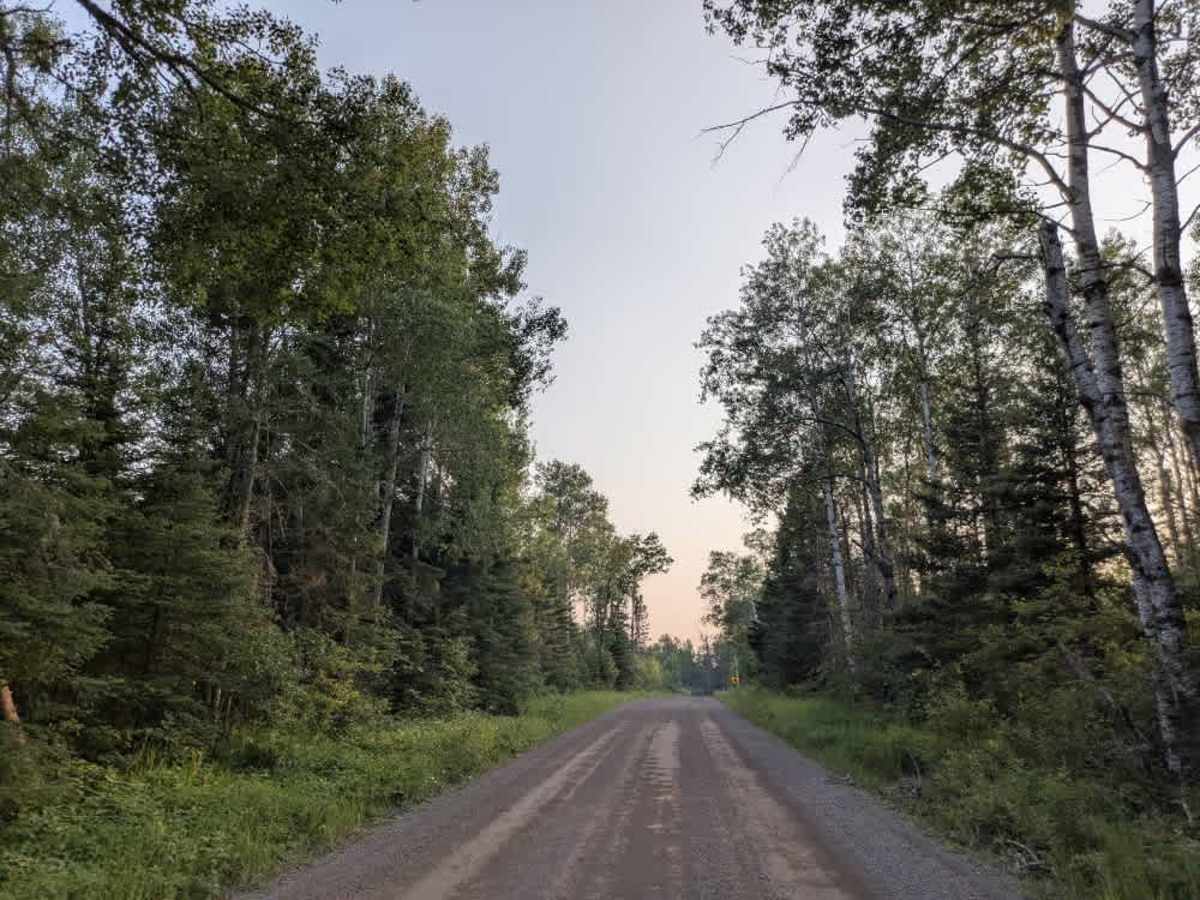 Wanless Road trail photo