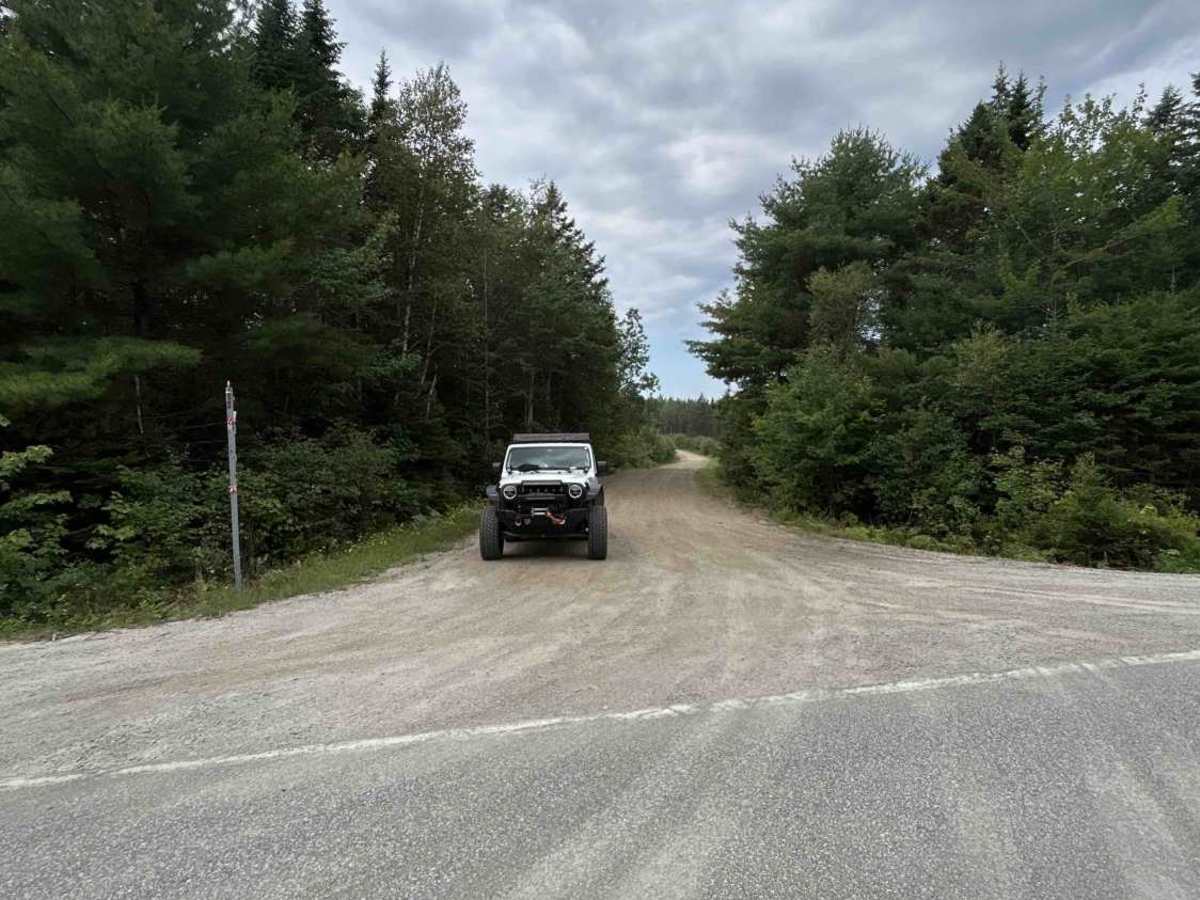 Hog Lot Road trail photo