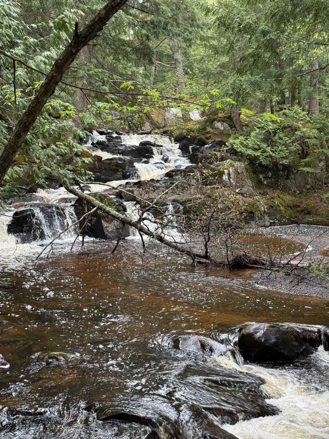 Lower Letherby Falls to Mount Arvon Overlook