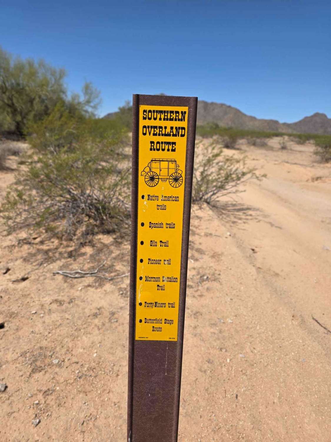 Butterfield Stage Overland Route Section 2