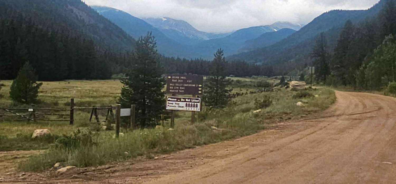 Hall Valley Road - Park County 60