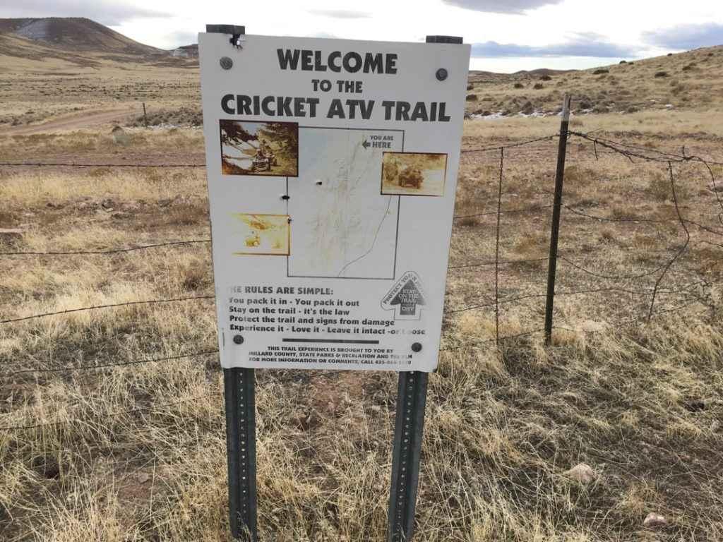 Cricket Mountain OHV Route 1