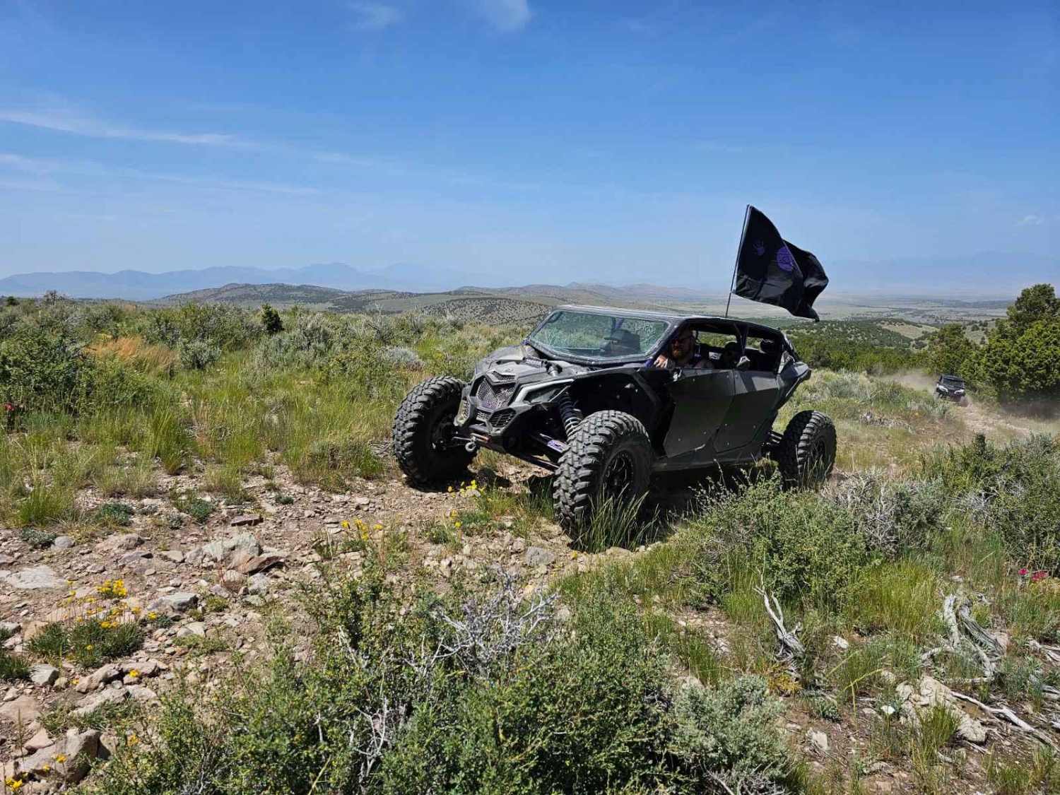 top of the hill