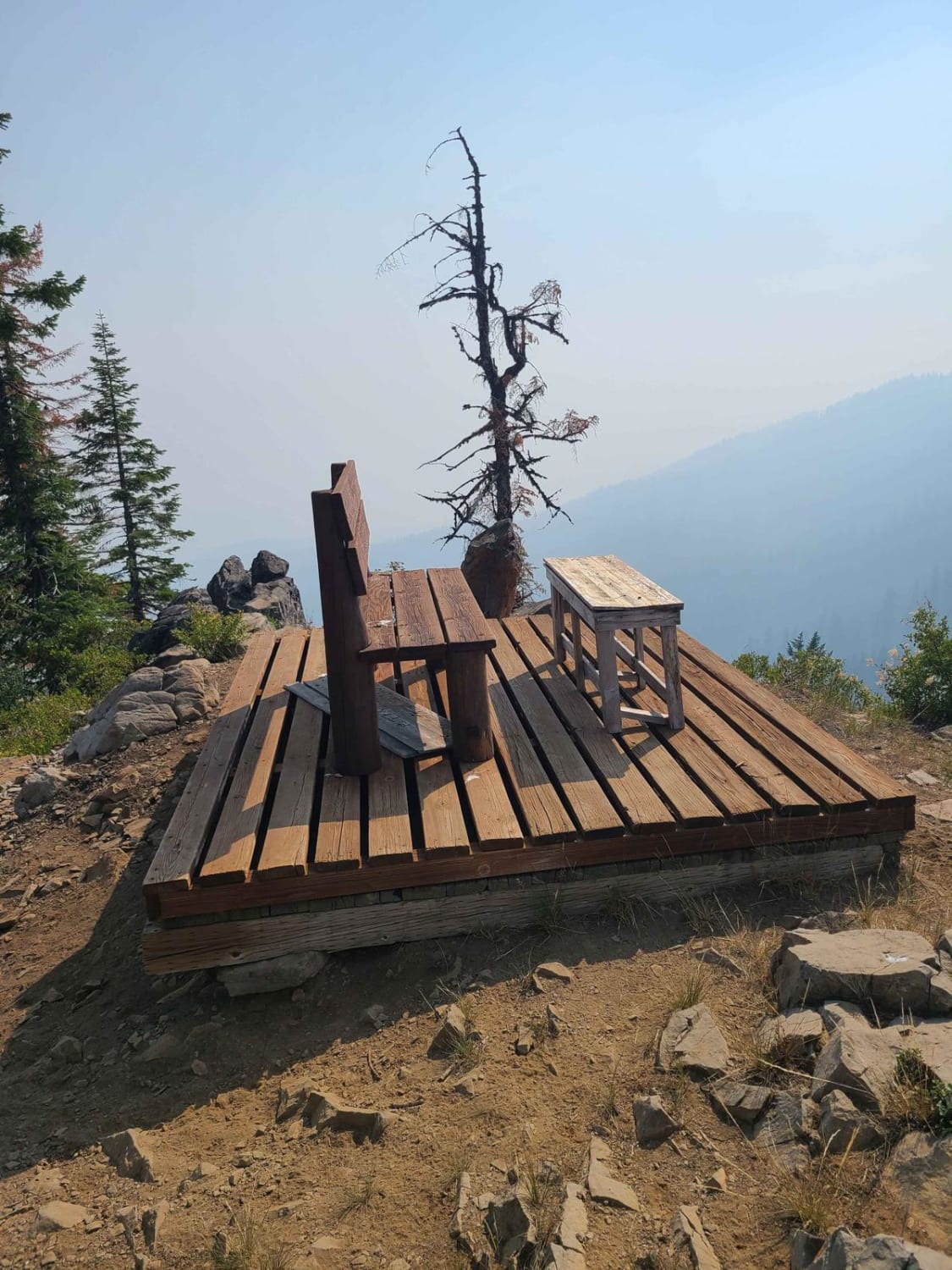 Warner Lookout and Logger Butte