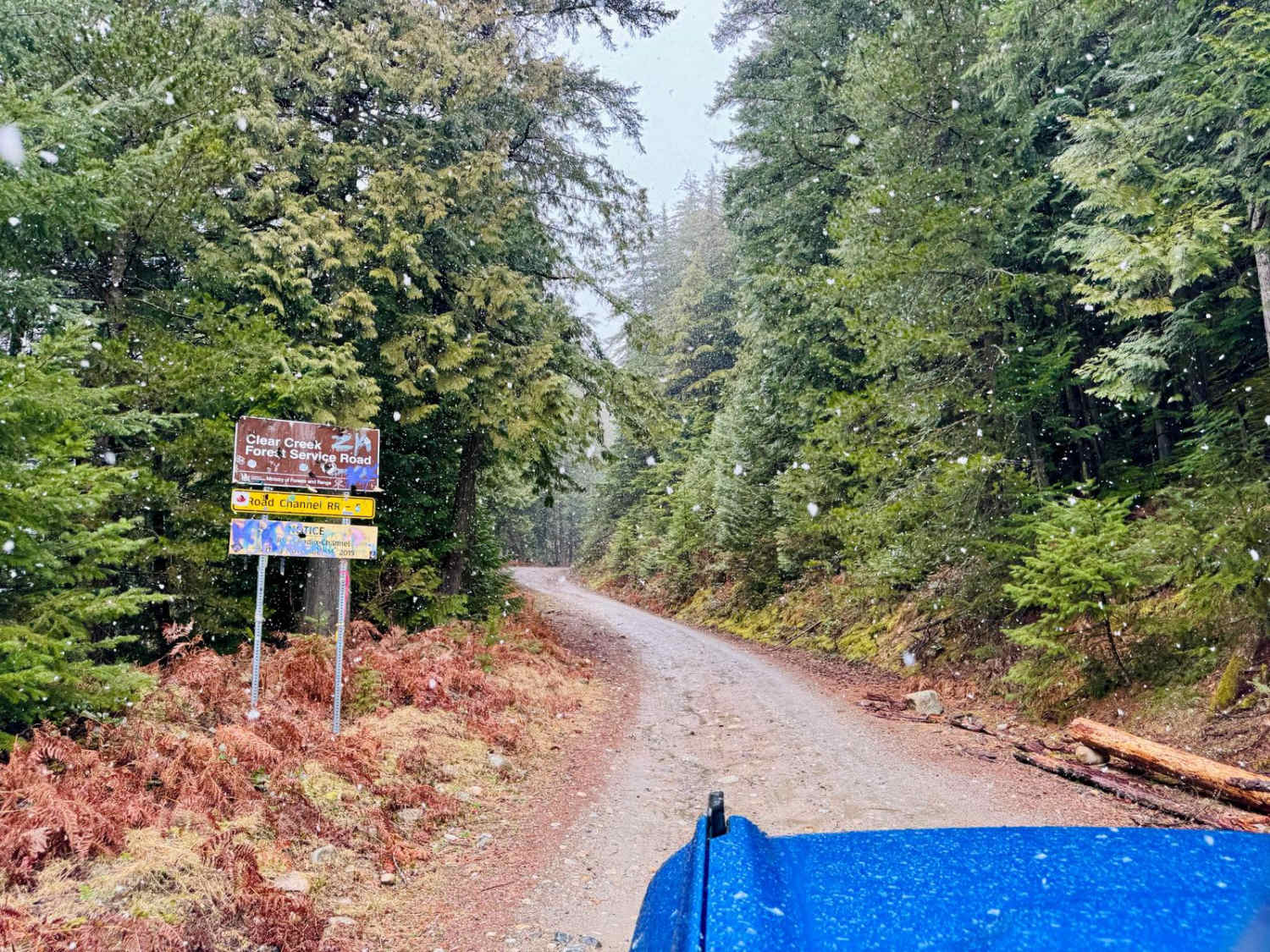 Clear Creek Hot Springs FSR