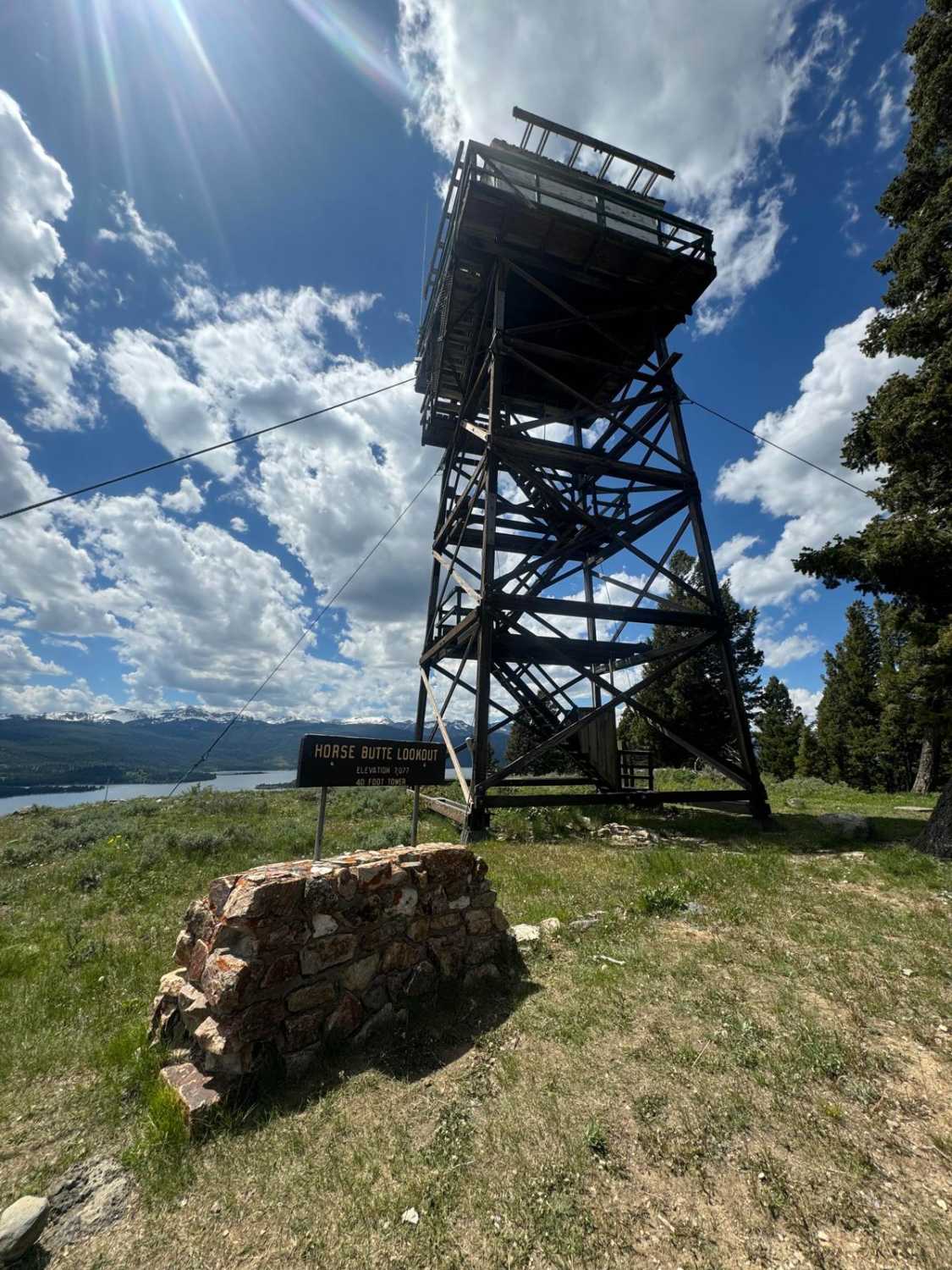 Horse Butte Fire Lookout Road
