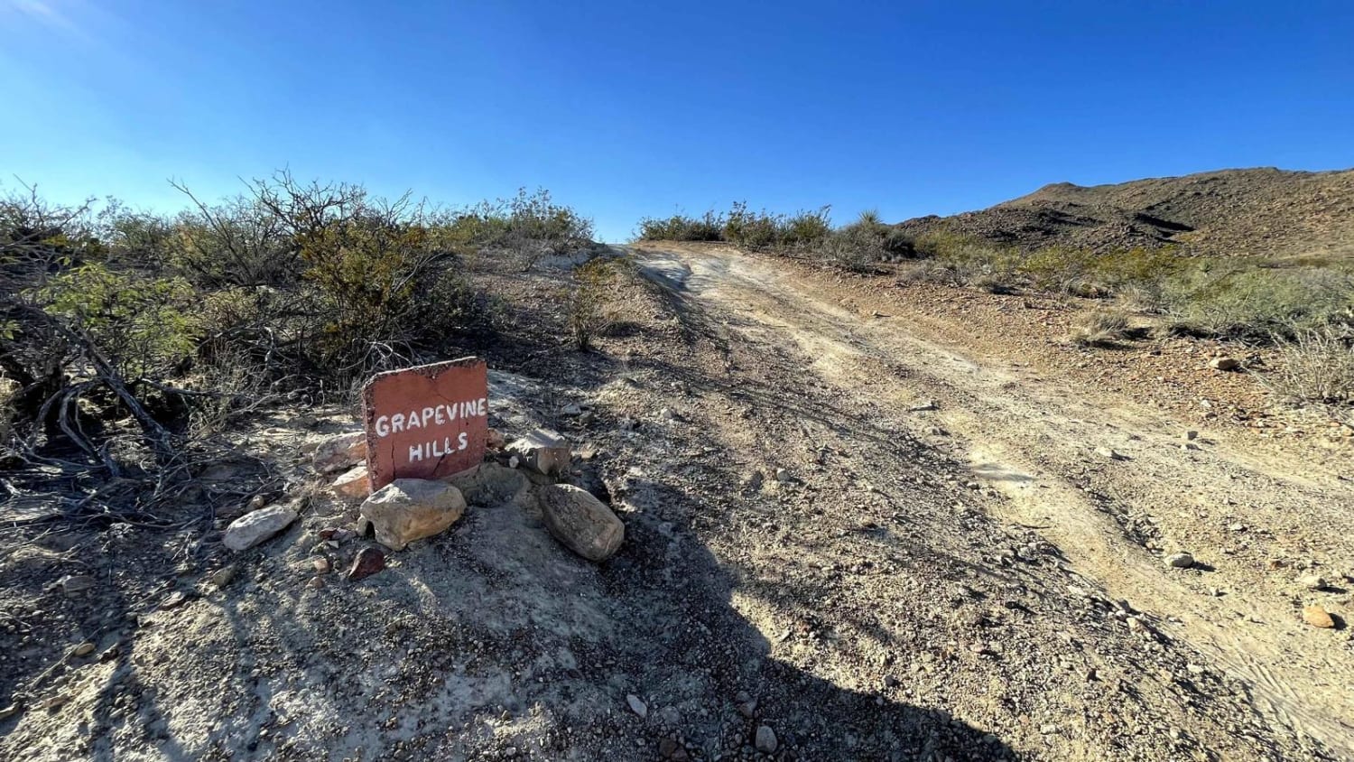 Grapevine Hills Road