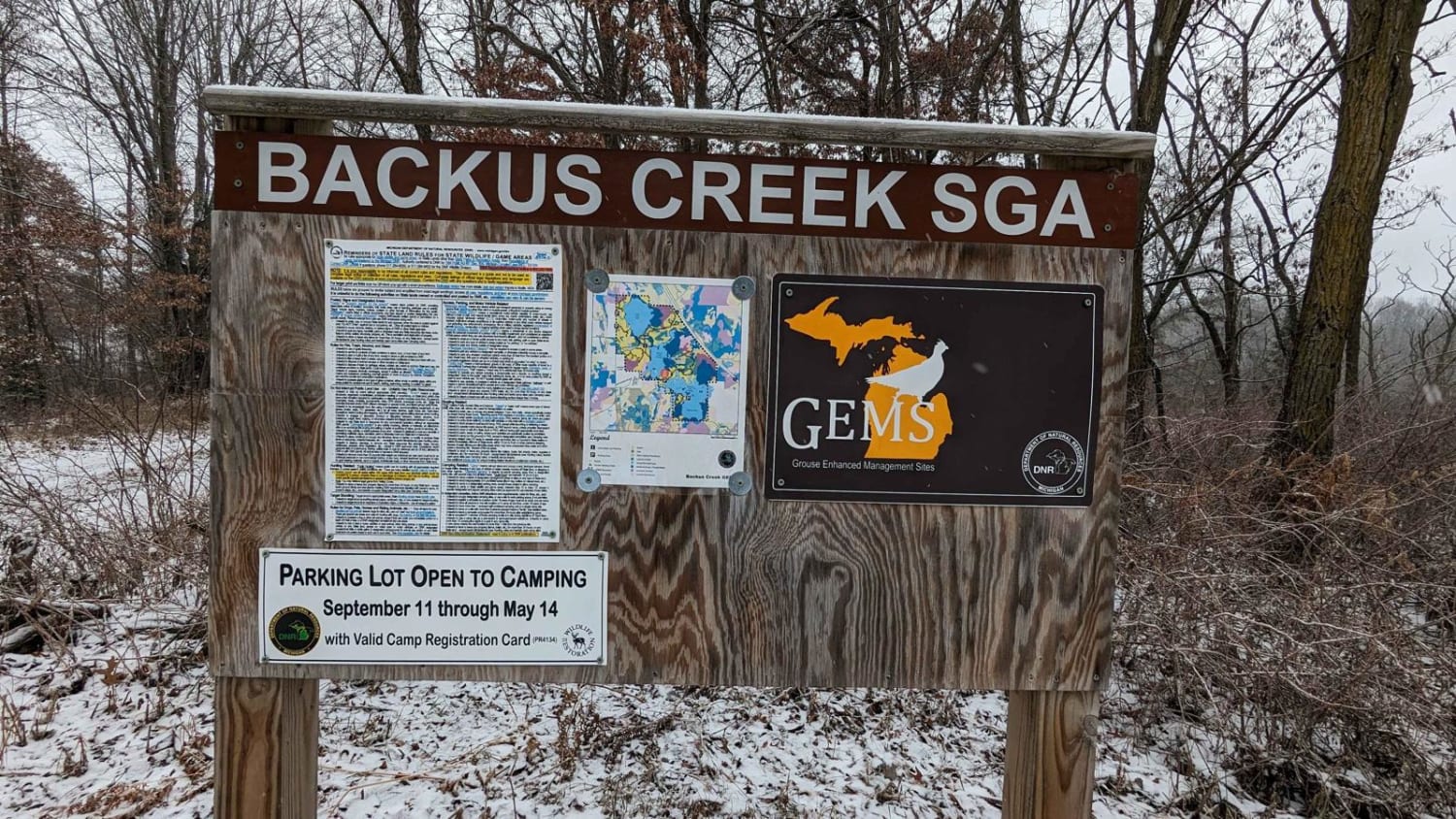 Backus Creek SGA Loop