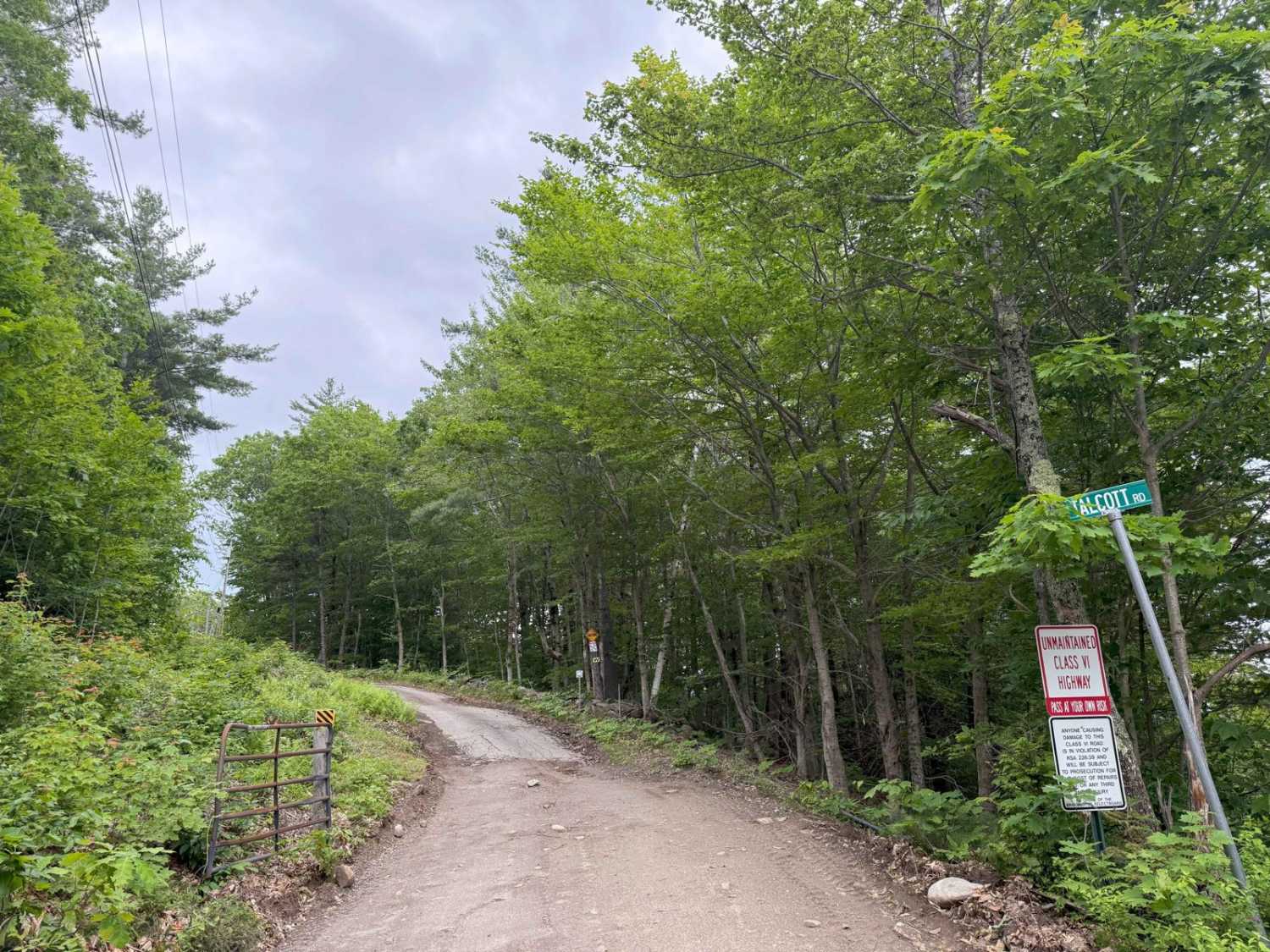Talcott Road to Old Stage Road