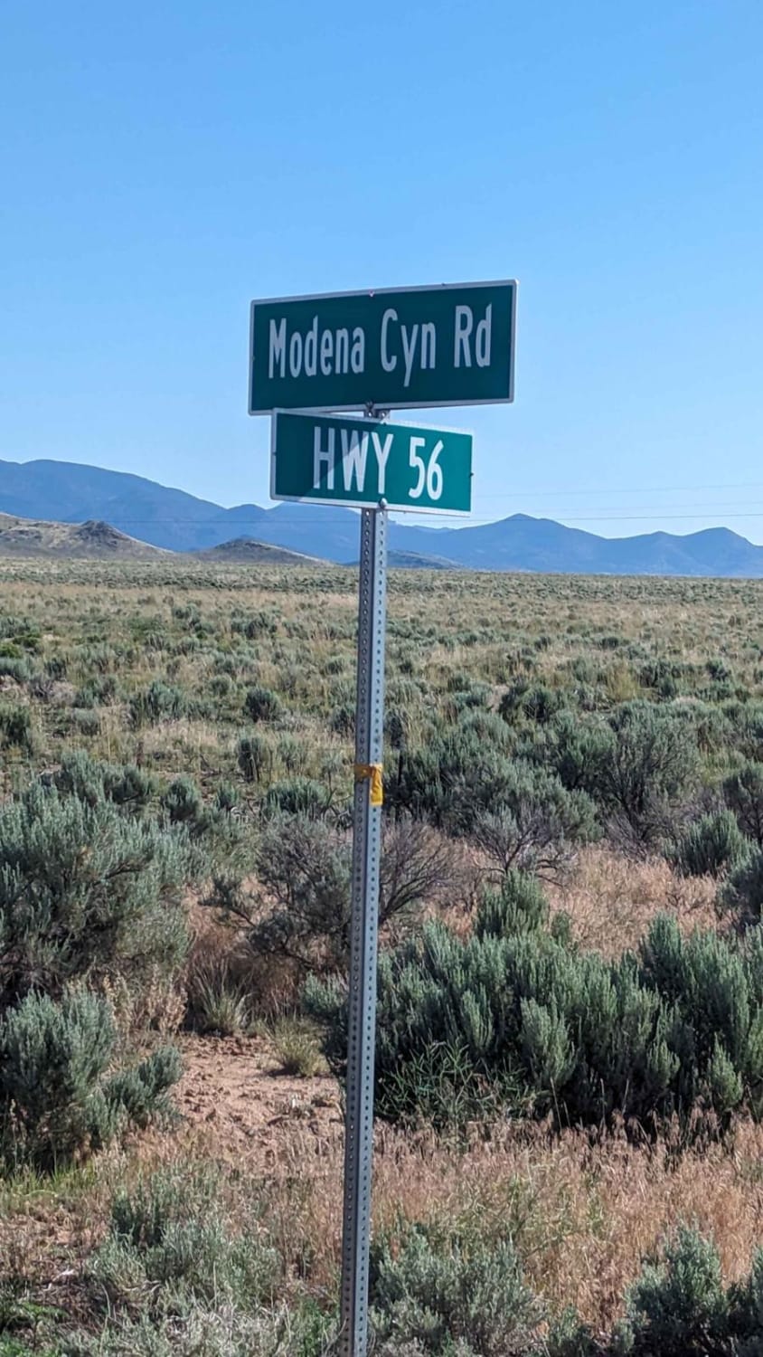 Modena Canyon Road-Hamblin Valley Road